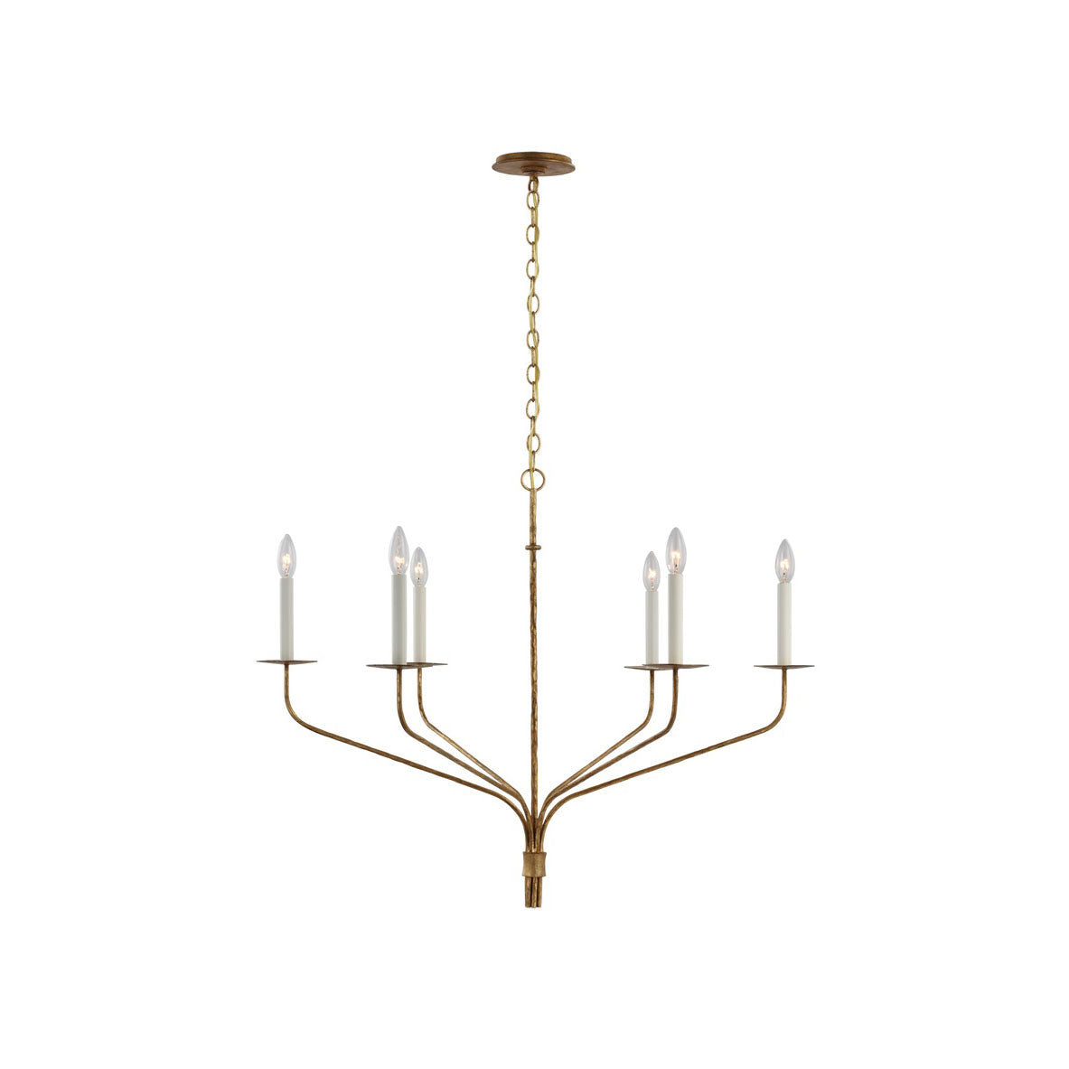Caeluvyh Vintage Industrie Schwarz Kronleuchter-Letslighting