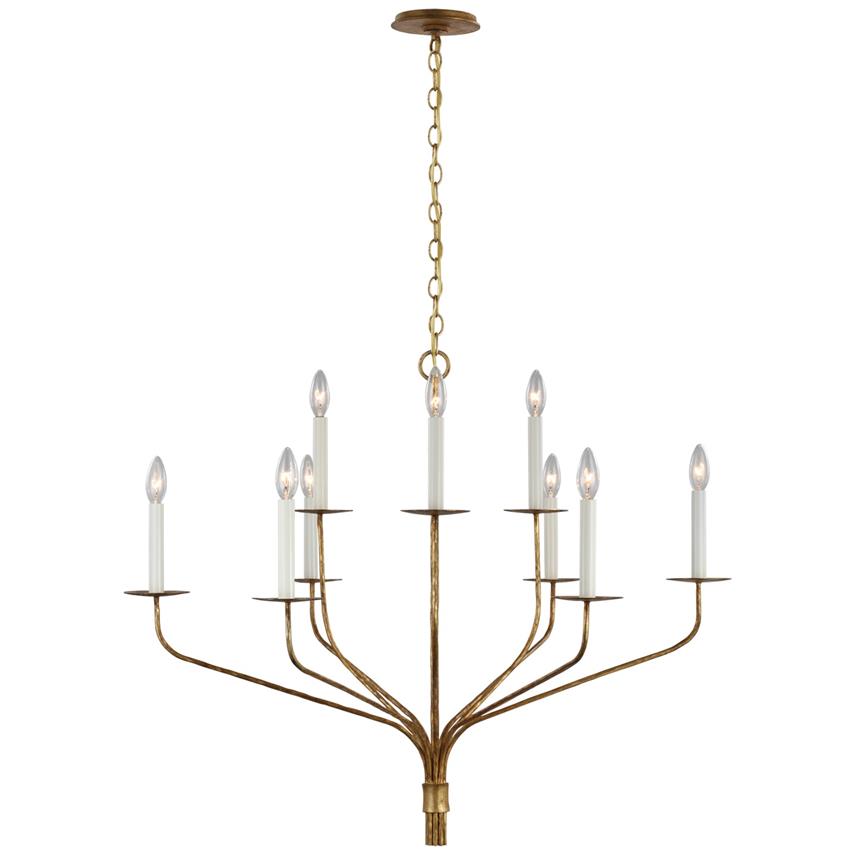 Caeluvyh Vintage Industrie Schwarz Kronleuchter-Letslighting
