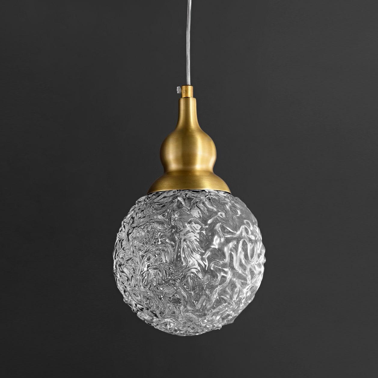 Tavirace Messing & Glas Glamour Pendelleuchte-Letslighting