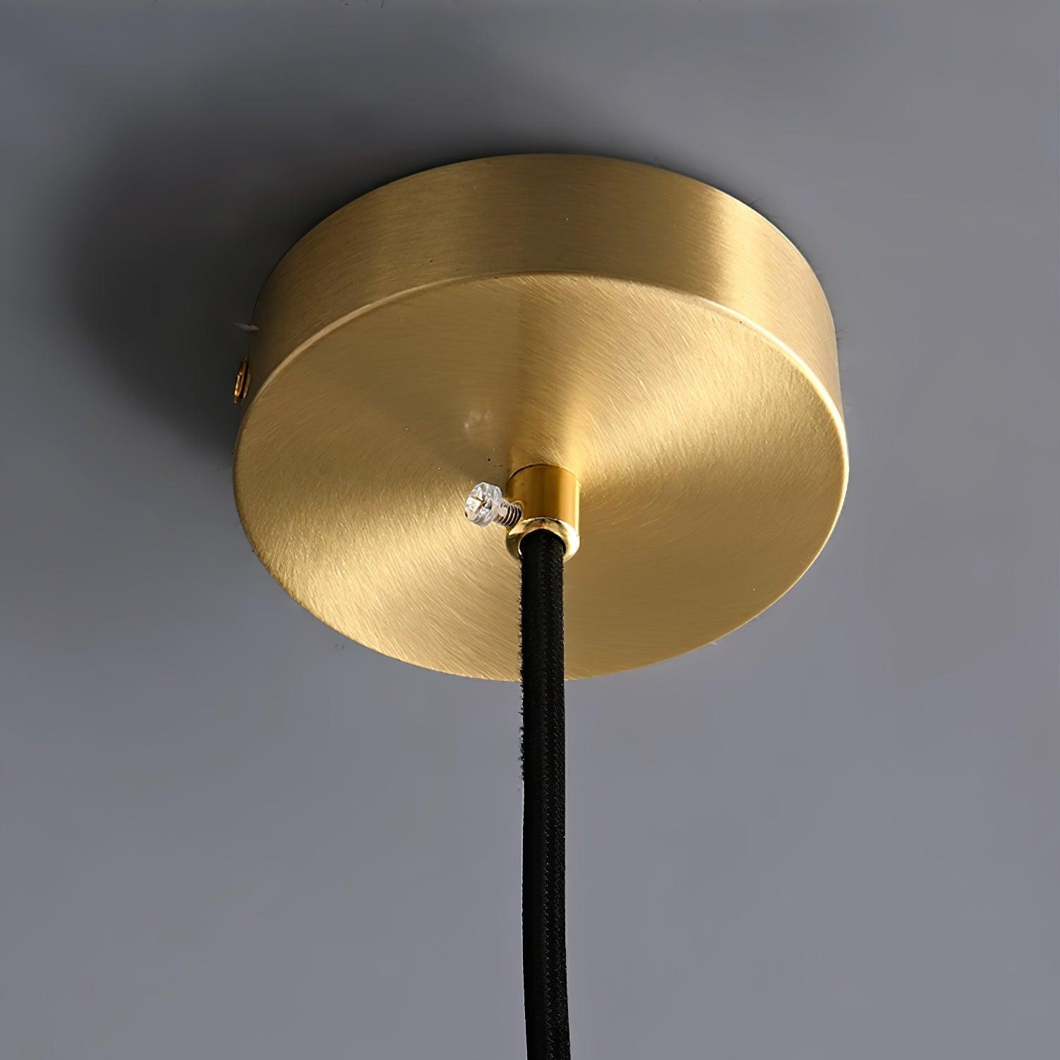 Tavirace Messing & Glas Glamour Pendelleuchte-Letslighting
