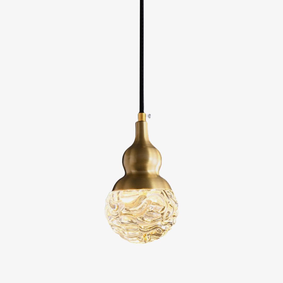 Tavirace Messing & Glas Glamour Pendelleuchte-Letslighting