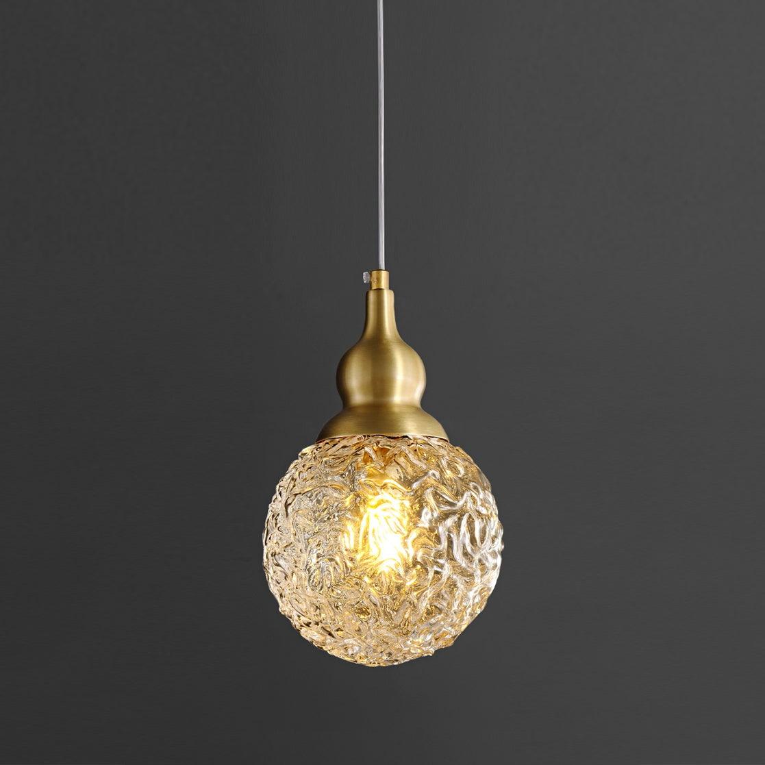 Tavirace Messing & Glas Glamour Pendelleuchte-Letslighting