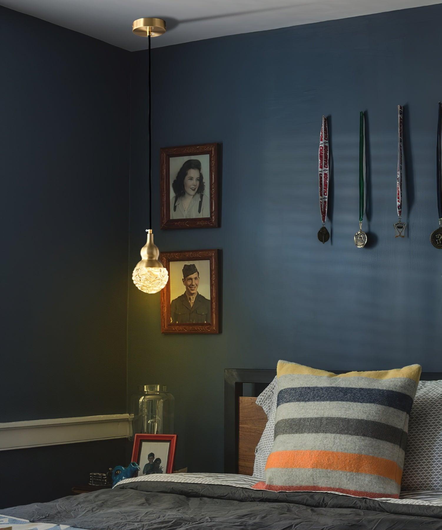 Tavirace Messing & Glas Glamour Pendelleuchte-Letslighting