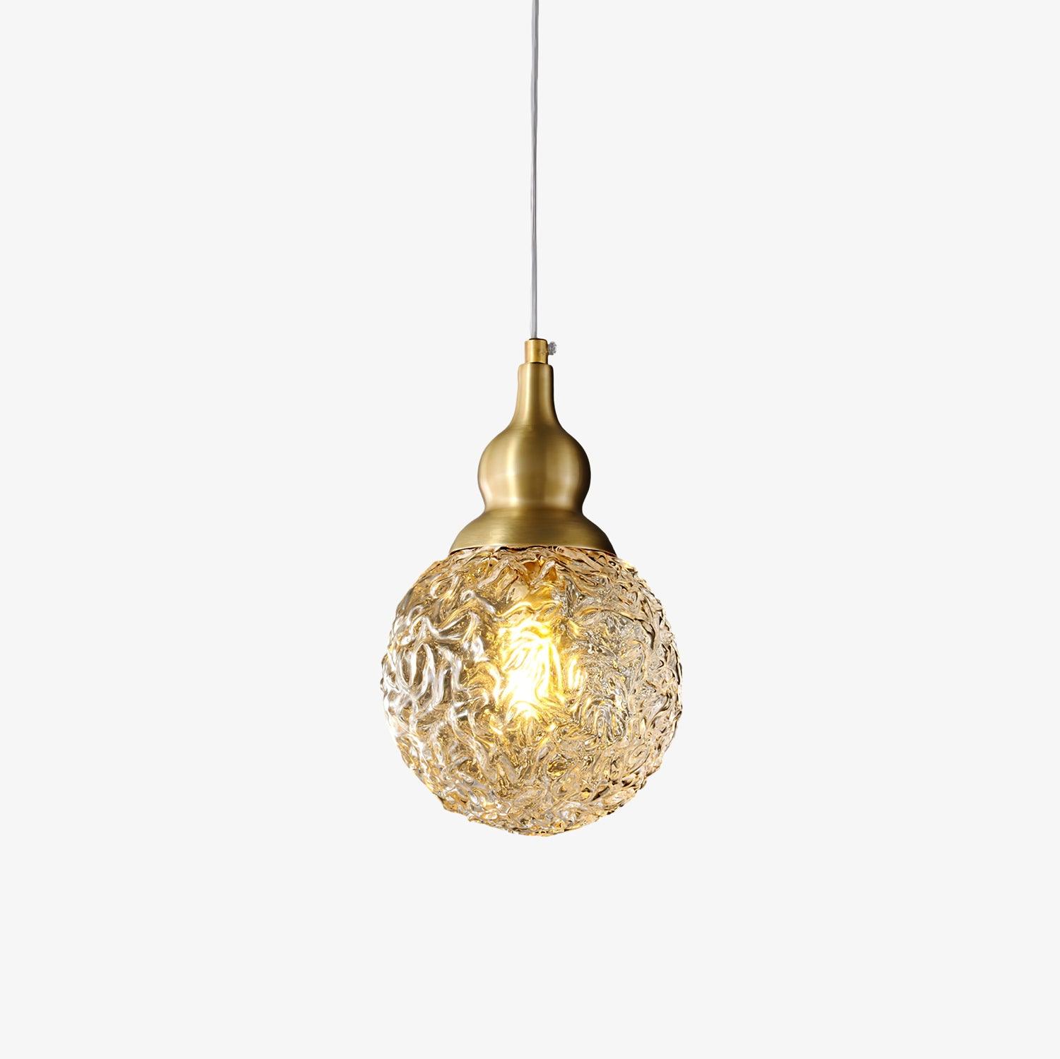 Tavirace Messing & Glas Glamour Pendelleuchte-Letslighting