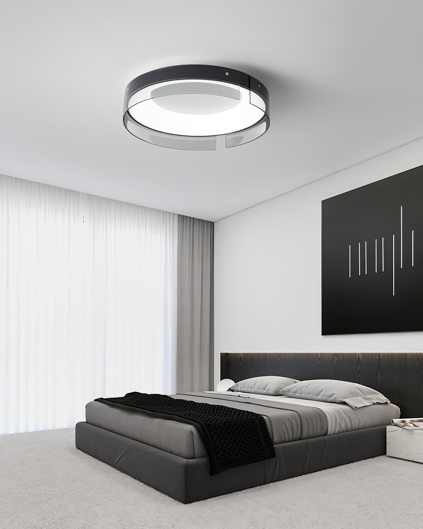 Ovenaris Minimalistische Deckenleuchte aus Messing-Letslighting