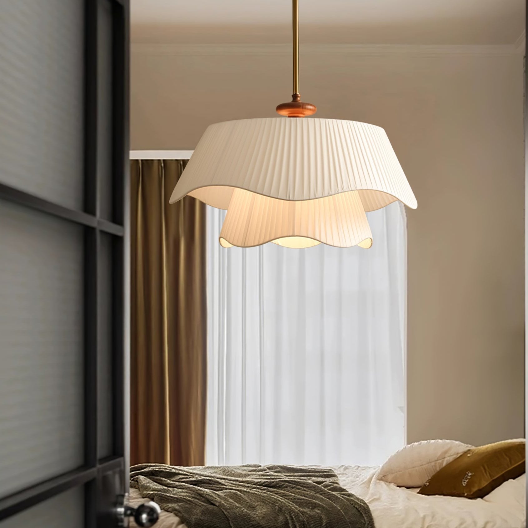 Aphais Premium Elegante Holzpendelleuchte-Letslighting