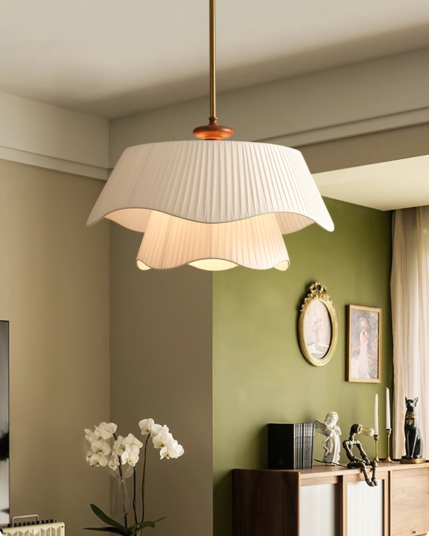 Aphais Premium Elegante Holzpendelleuchte-Letslighting