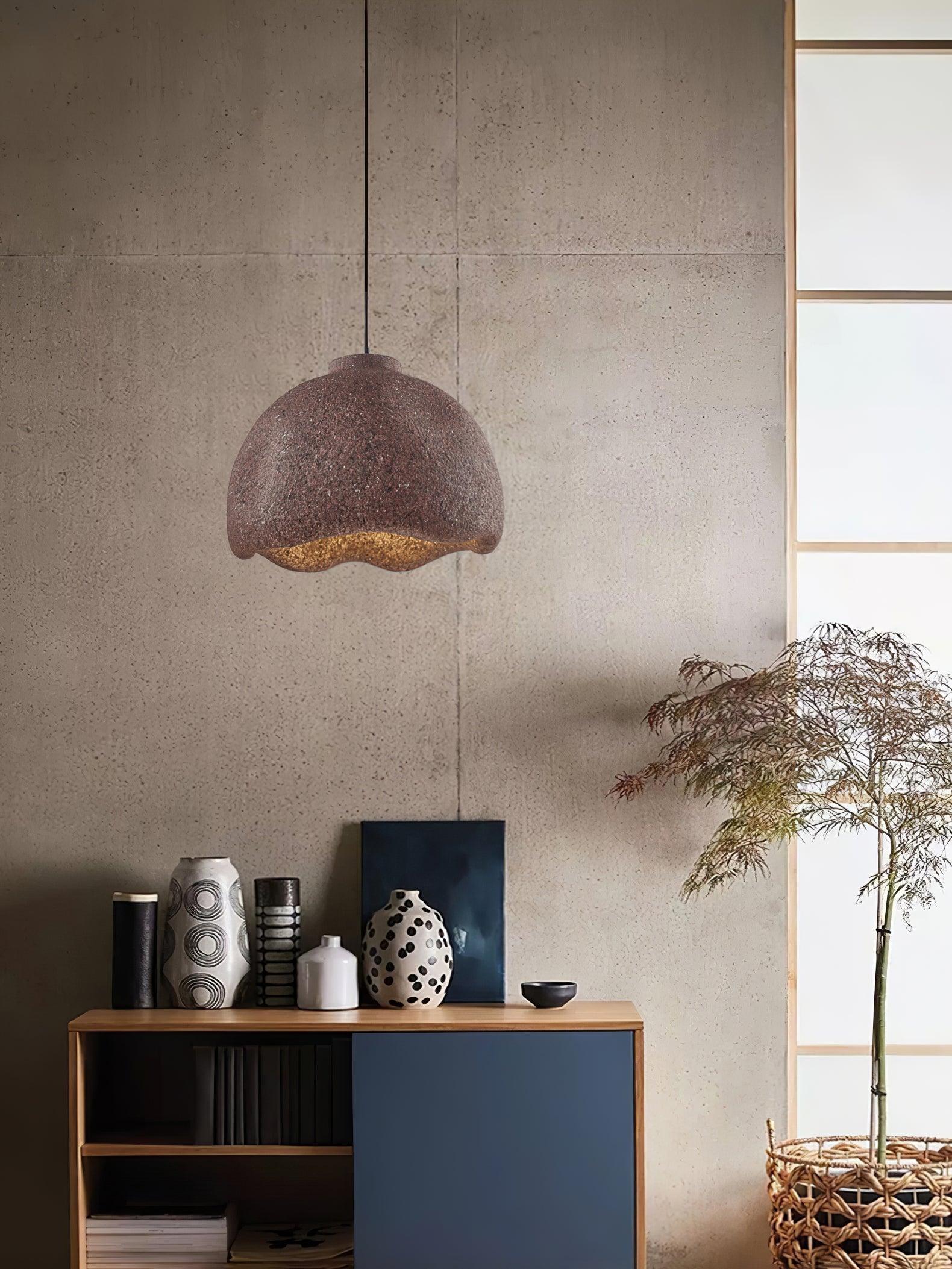 Icarila Minimalistische Gesprenkelte Pendelleuchte aus Kunststoff-Letslighting