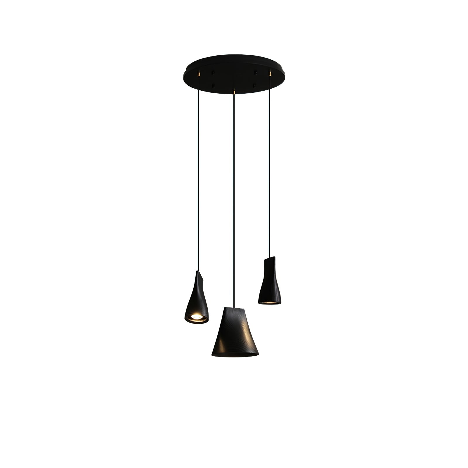 Ivarara Asymmetrisch Holz Pendelleuchte Leuchte-Letslighting