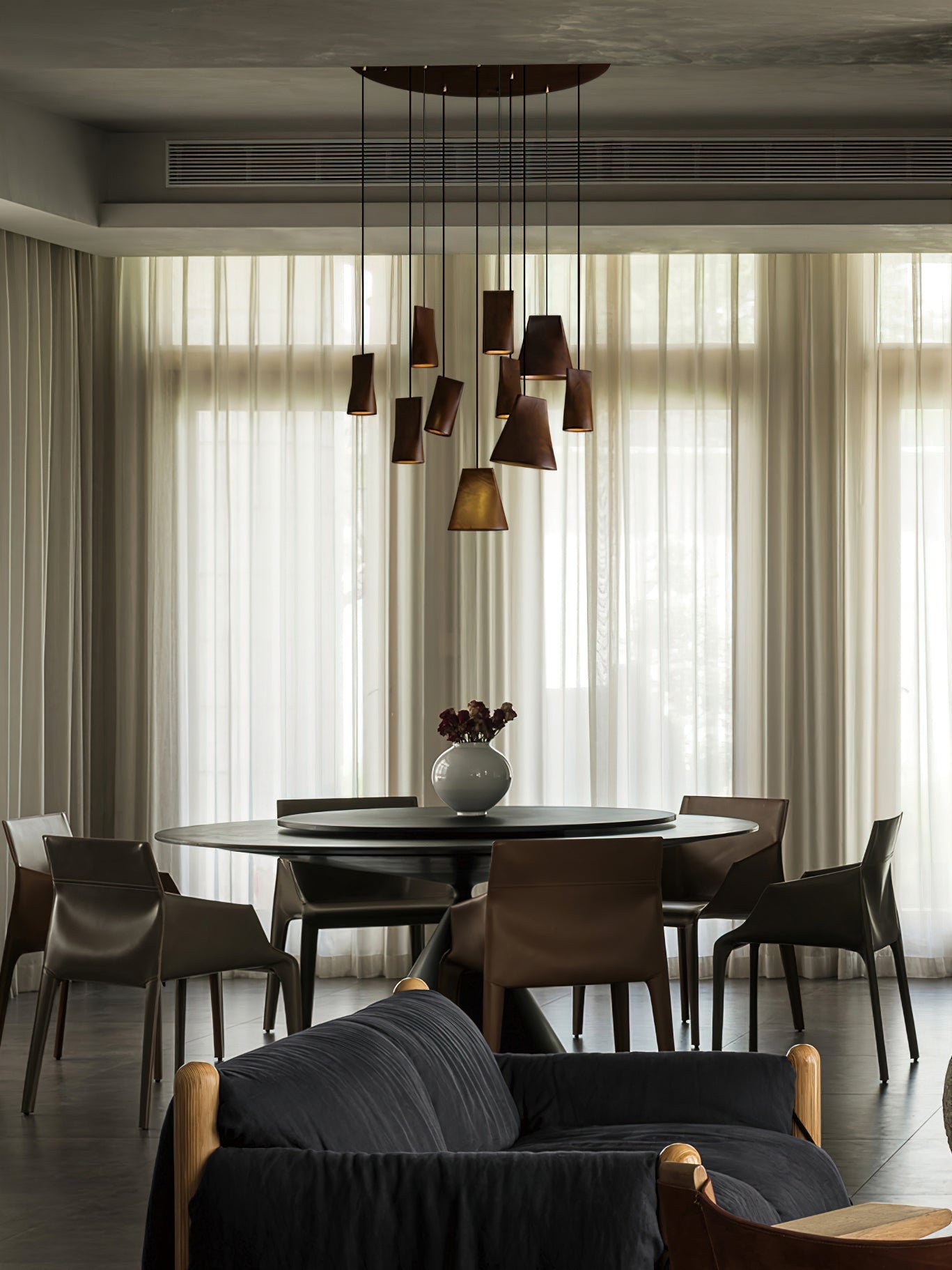 Ivarara Asymmetrisch Holz Pendelleuchte Leuchte-Letslighting
