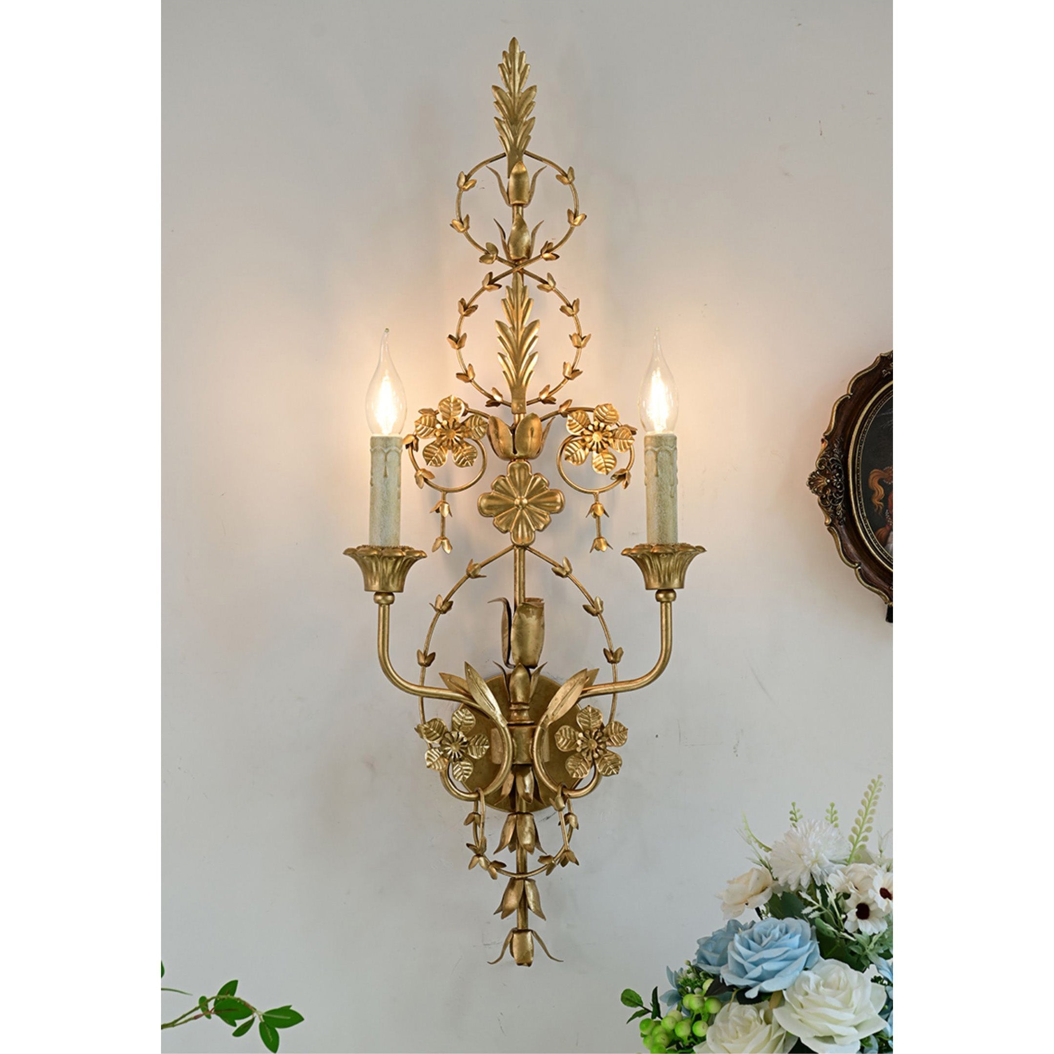 Aevuvyu Vintage Industrielle Wandleuchte-Letslighting