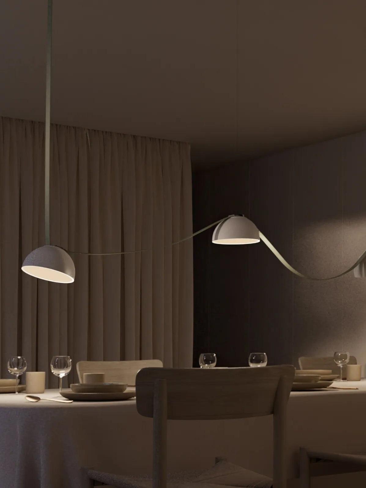 Belts Combination Leather Pendant Light - Blowlighting