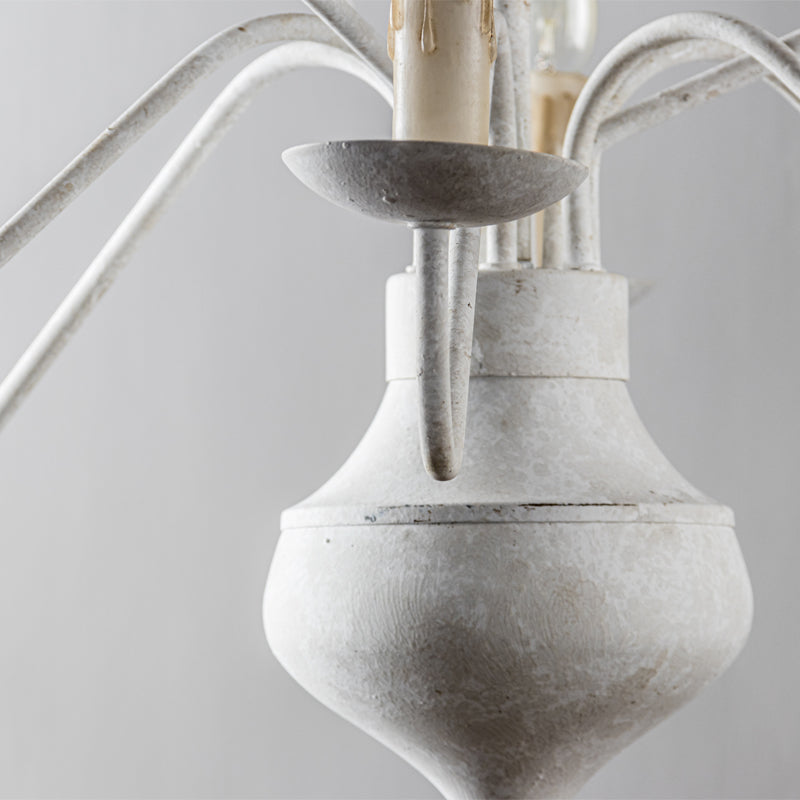 Blikuvyu Vintage Industrieller Messing-Kronleuchter-Letslighting