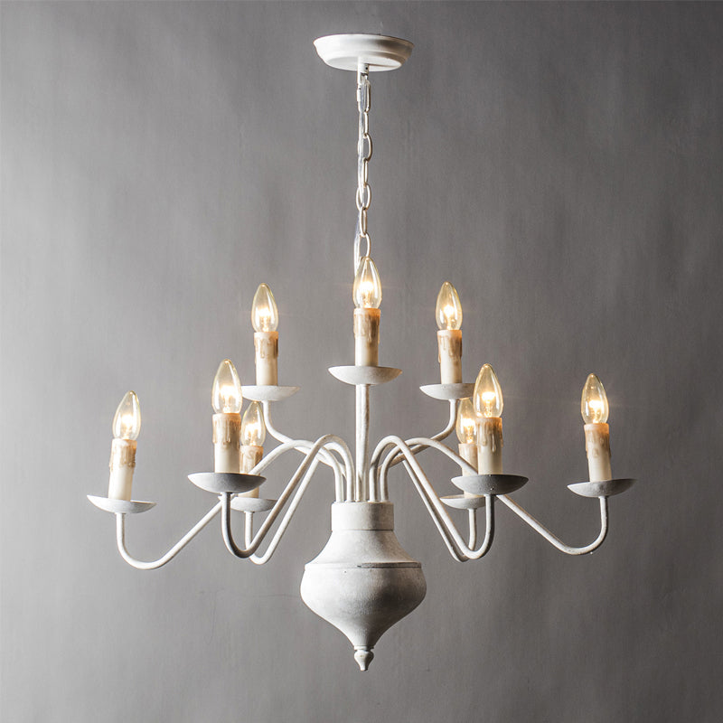 Blikuvyu Vintage Industrieller Messing-Kronleuchter-Letslighting