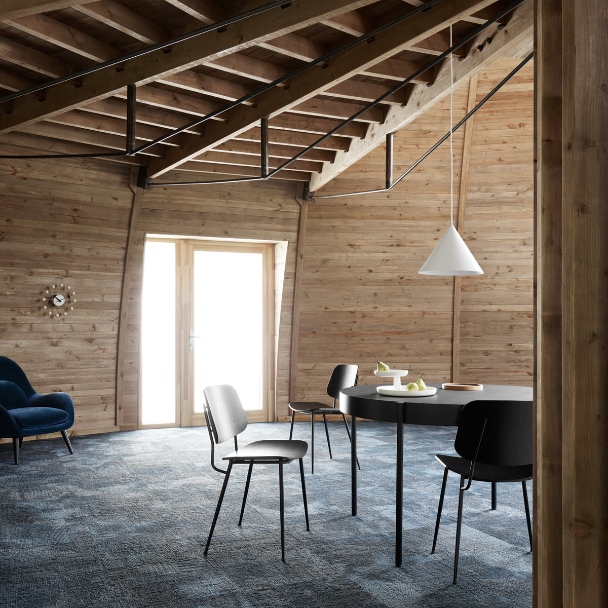 Caeluvyu Dunkel Modern Minimalistisch Pendelleuchte-Letslighting