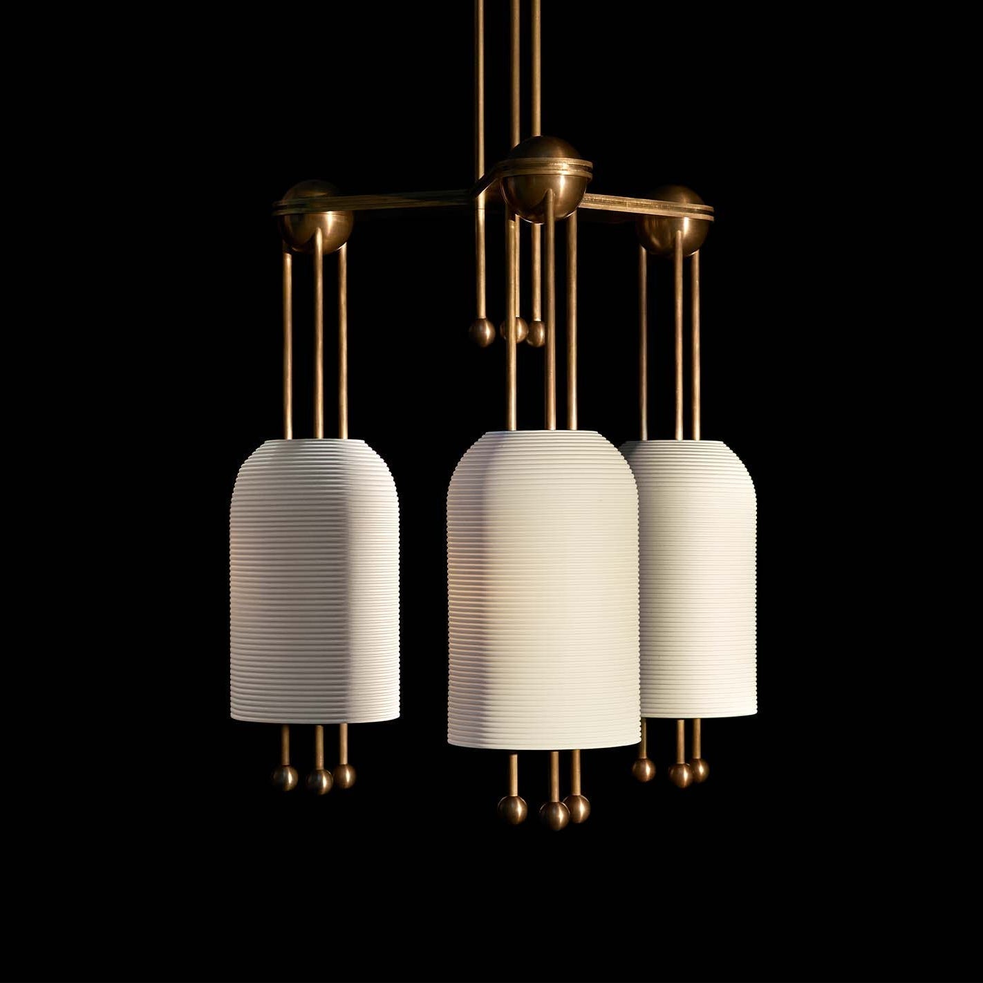 Voloraris Traditionelle Eleganz Glas-Pendelleuchte-Letslighting