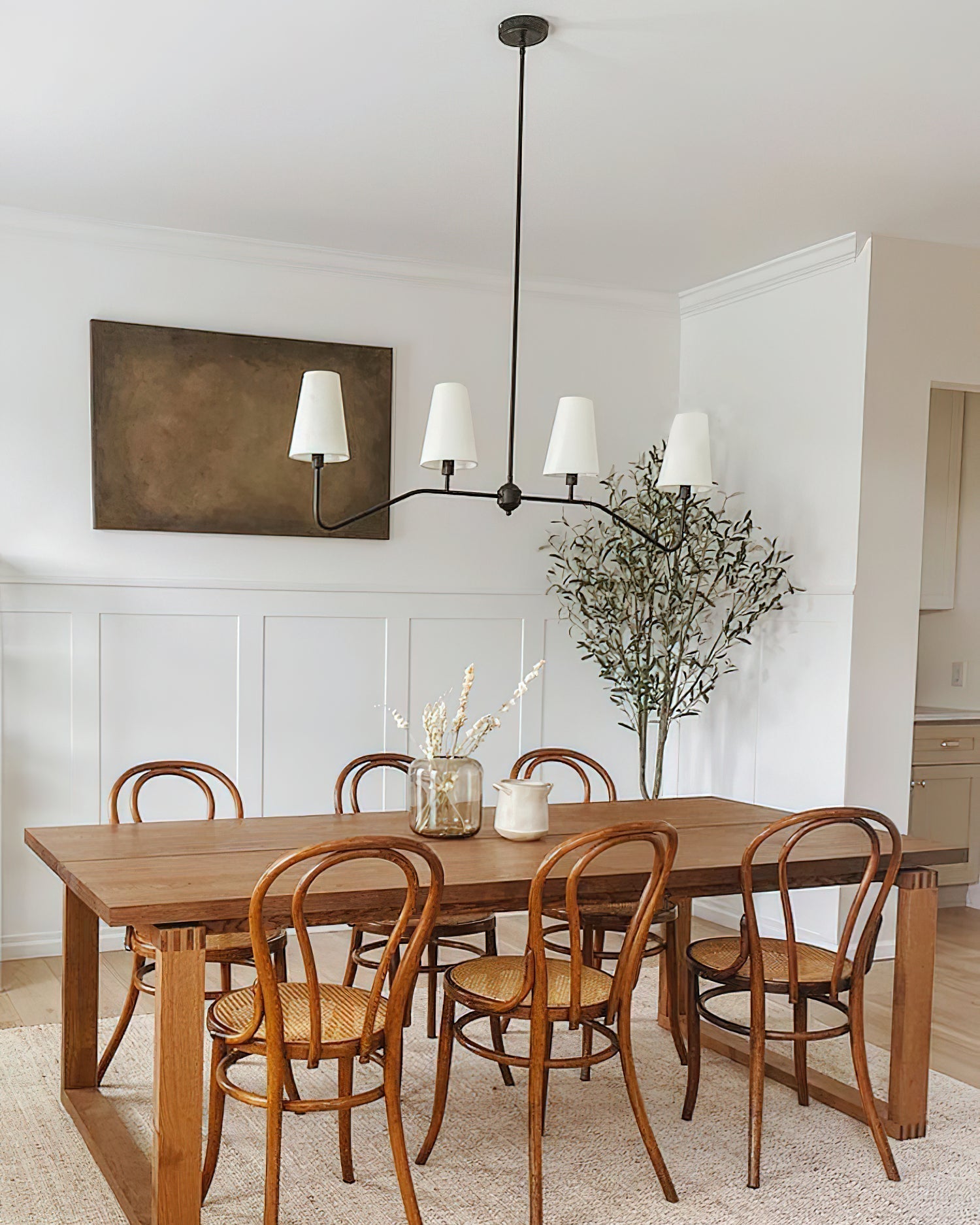 Avvenora Messing Stoff Vintage Industrial Pendelleuchte-Letslighting