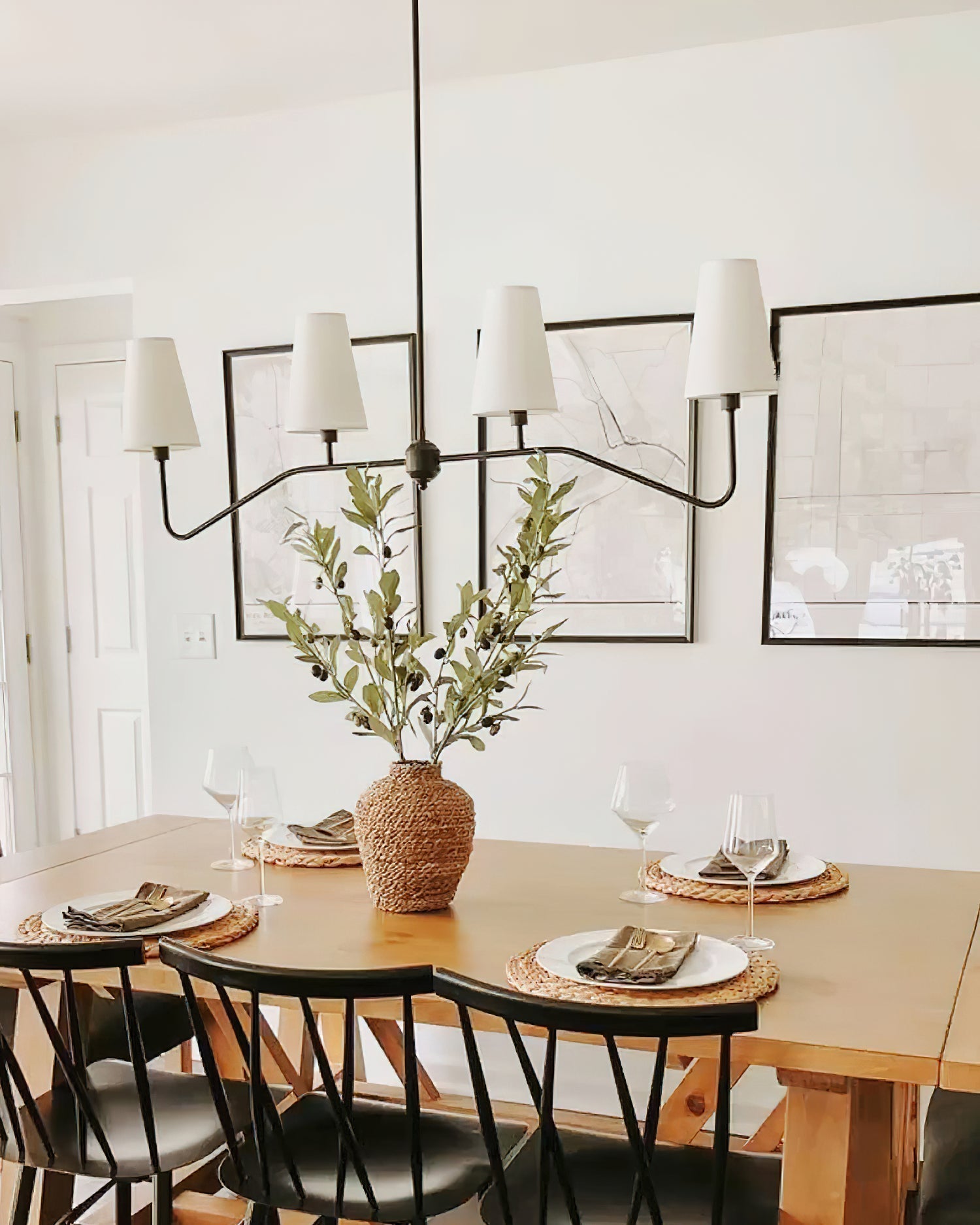 Avvenora Messing Stoff Vintage Industrial Pendelleuchte-Letslighting