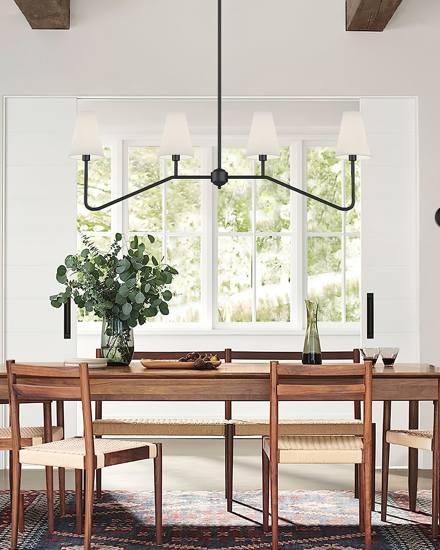 Avvenora Messing Stoff Vintage Industrial Pendelleuchte-Letslighting