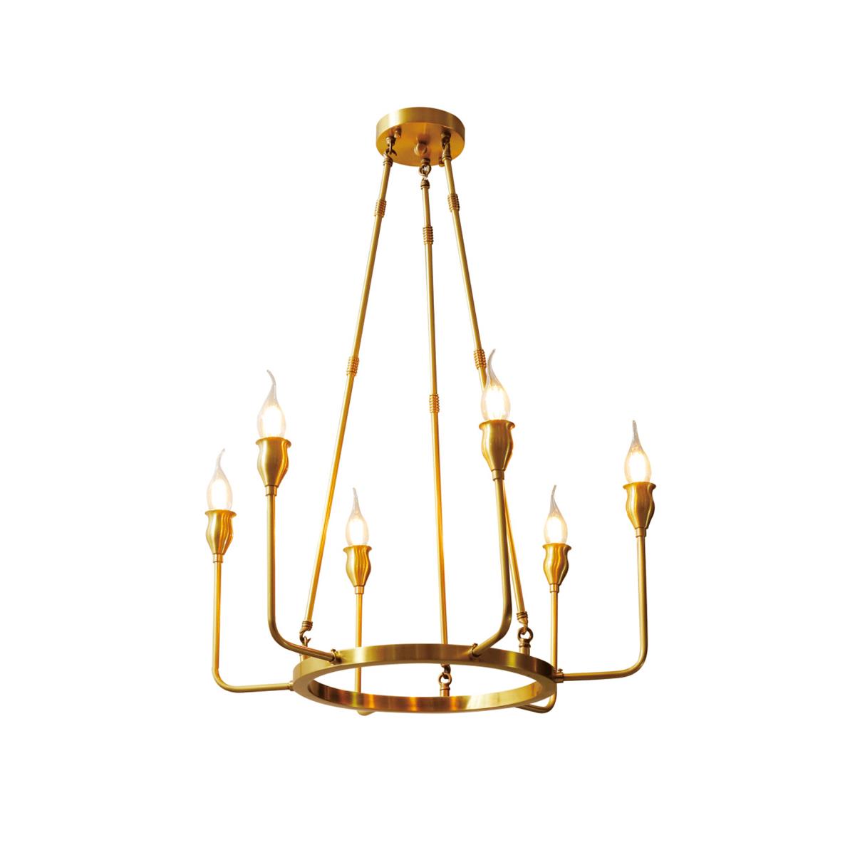 Fljotuvyh Modern Industrial Kerze Kronleuchter-Letslighting