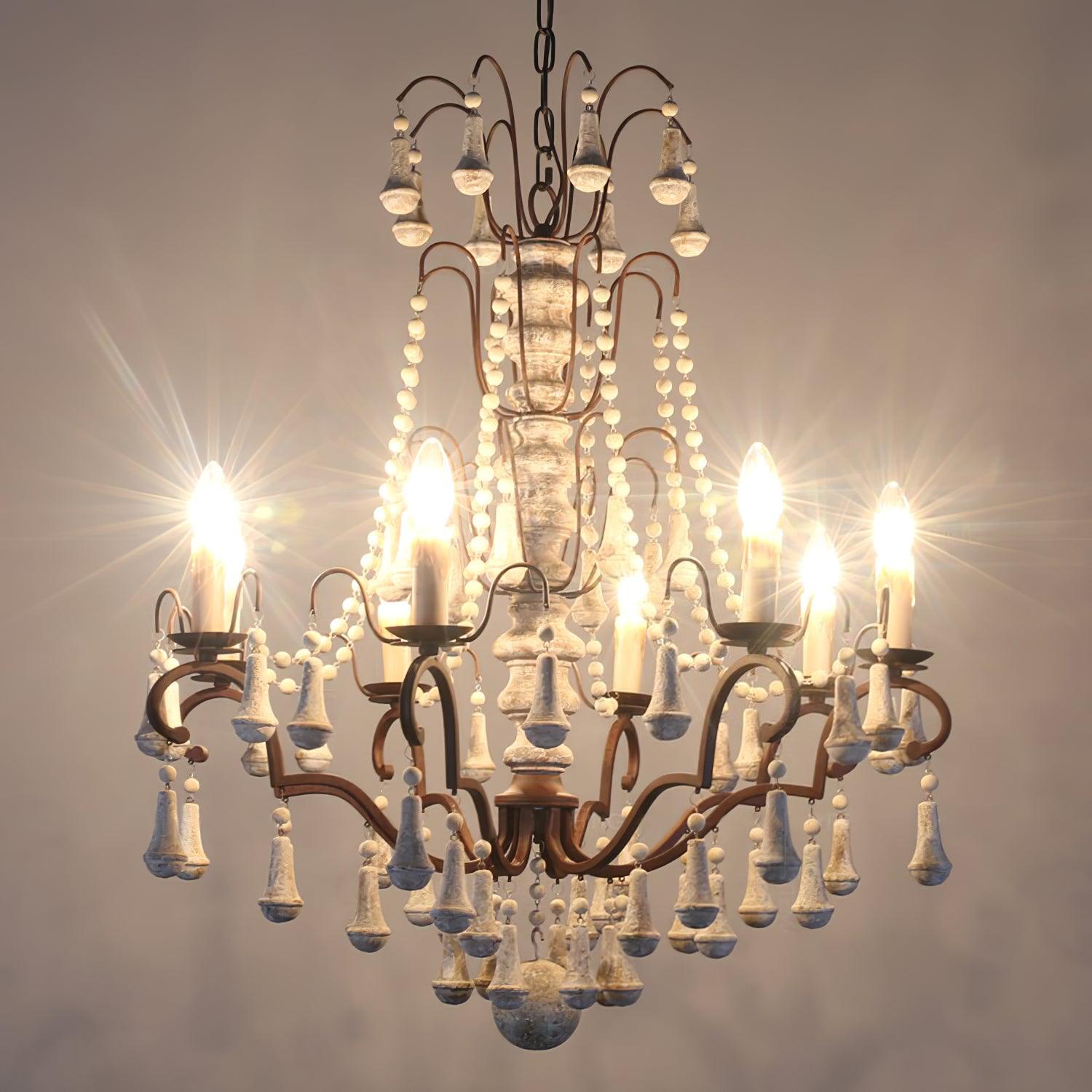 Jonas Luxus-Holz-Kronleuchter-Letslighting