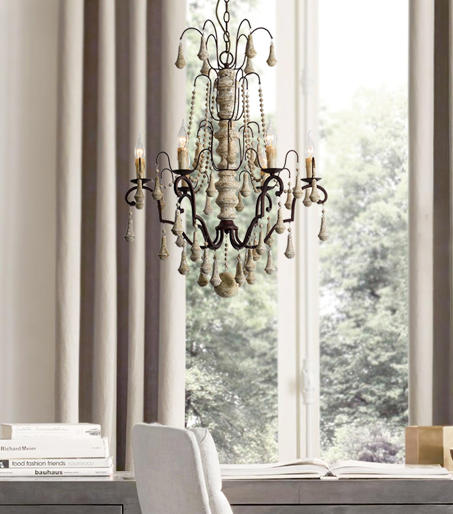 Jonas Luxus-Holz-Kronleuchter-Letslighting