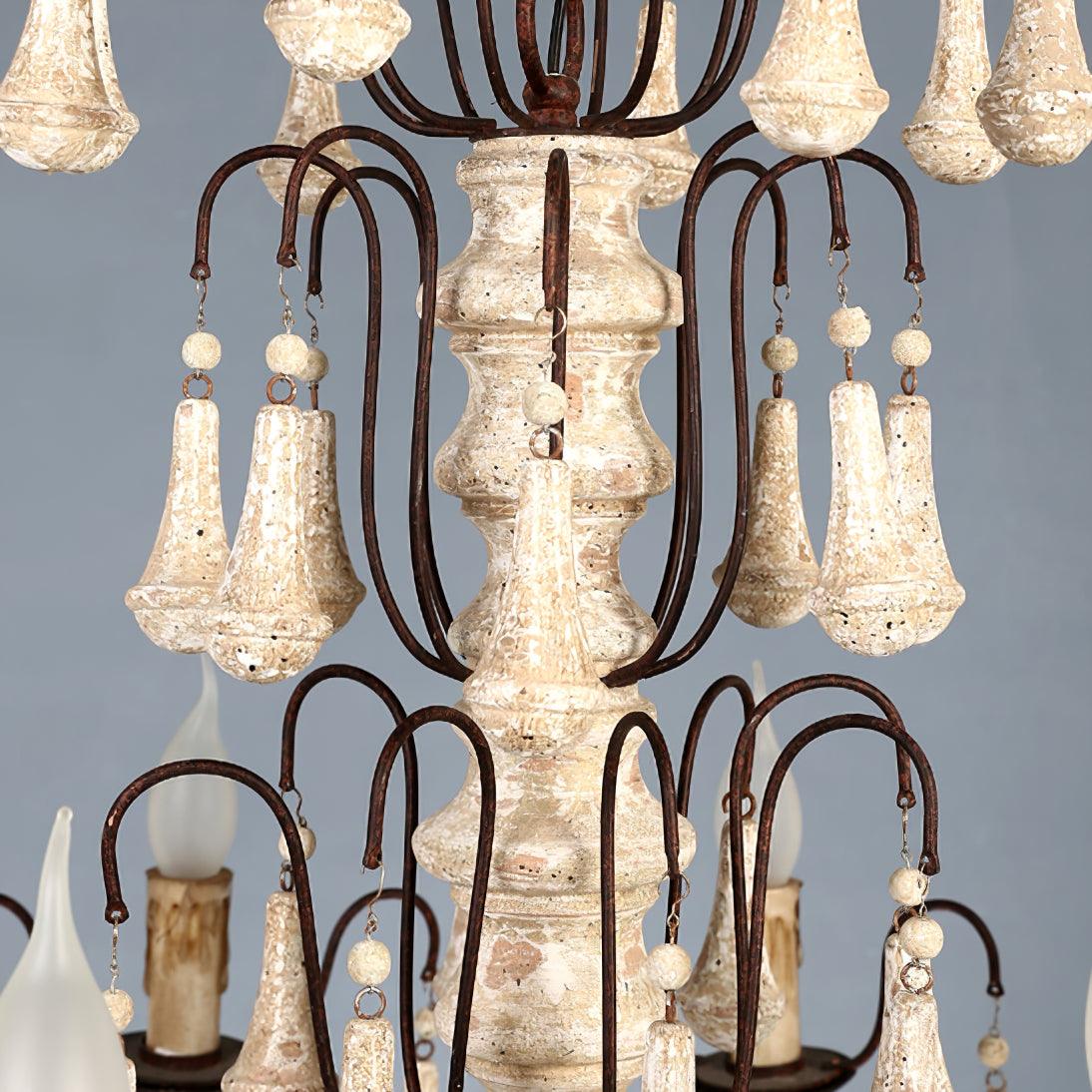 Jonas Luxus-Holz-Kronleuchter-Letslighting