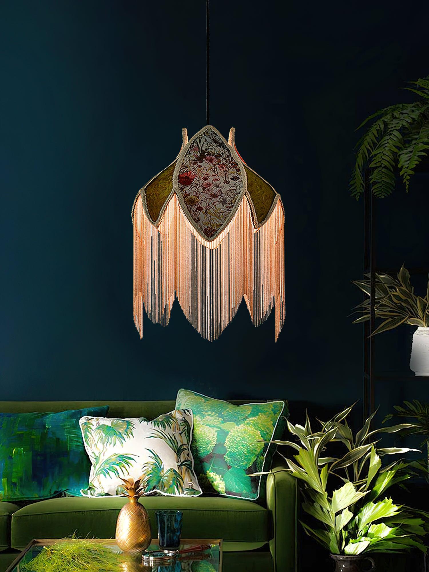 Ardoriel Eindeutige Fransen-Anhängerlampe-Letslighting
