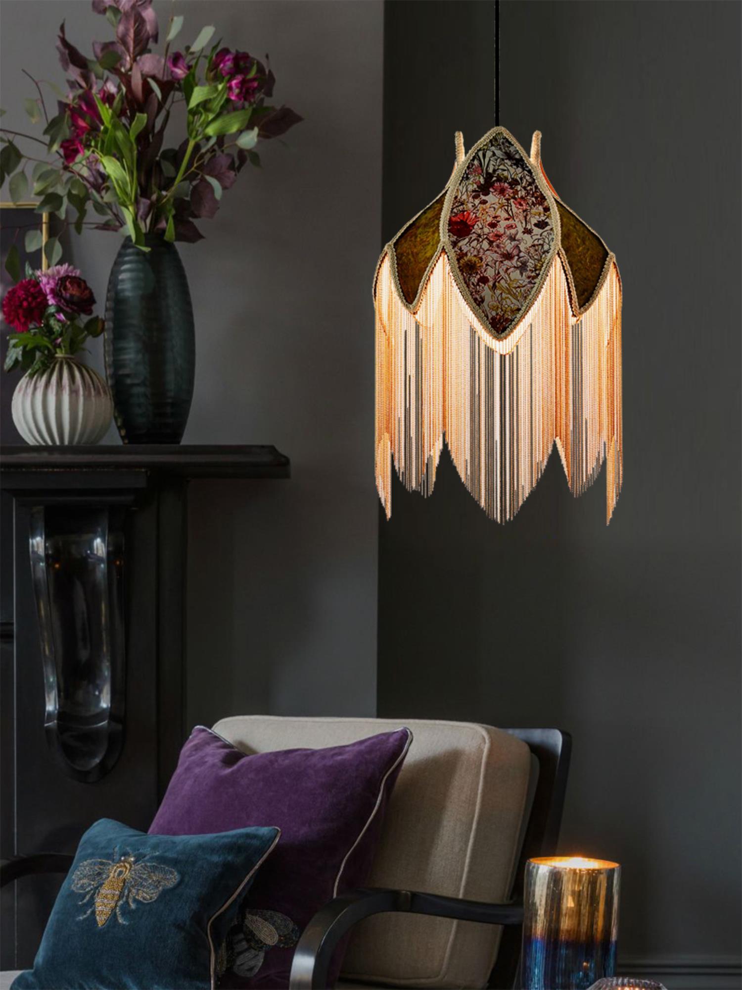 Ardoriel Eindeutige Fransen-Anhängerlampe-Letslighting