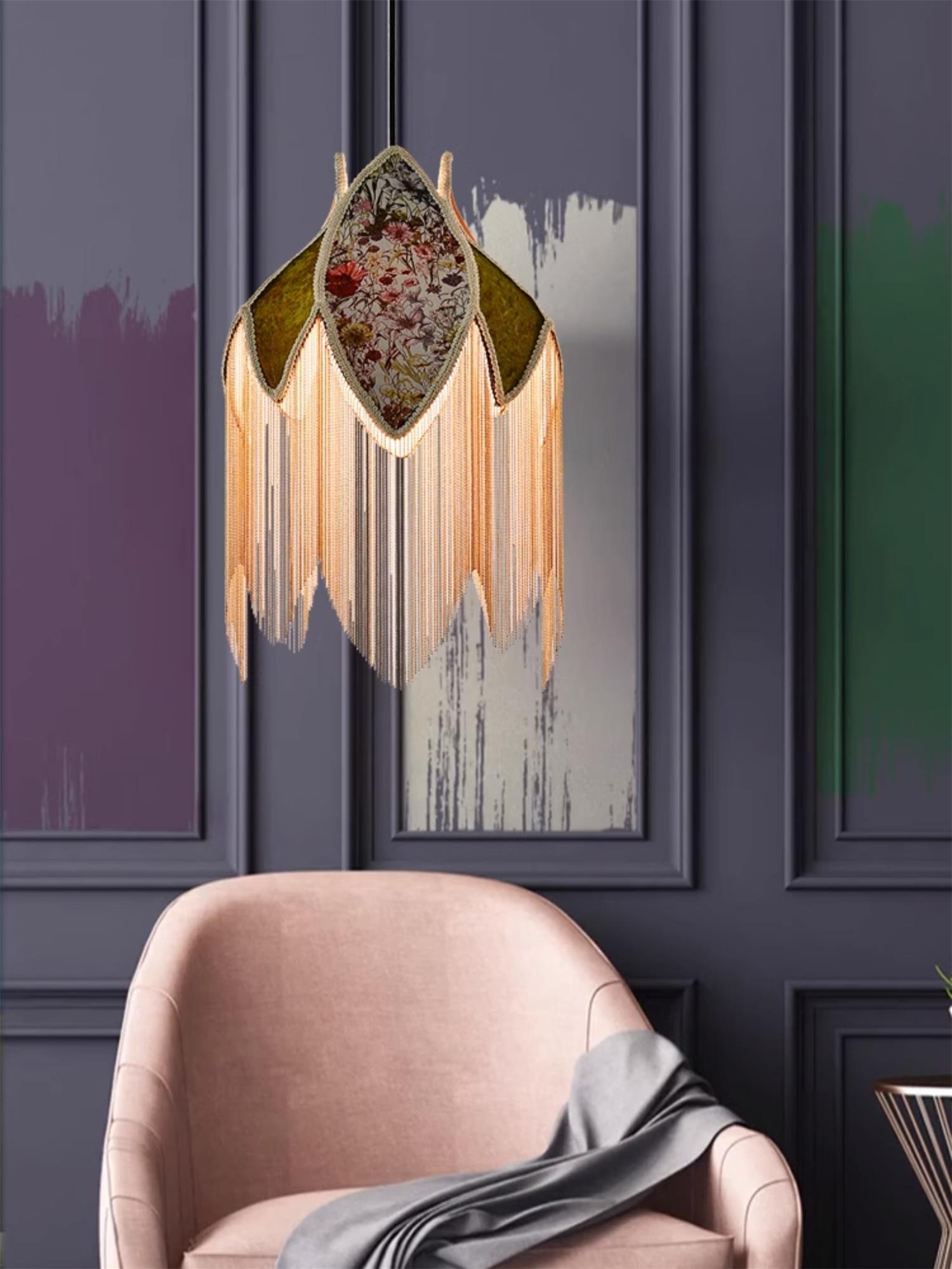 Ardoriel Eindeutige Fransen-Anhängerlampe-Letslighting