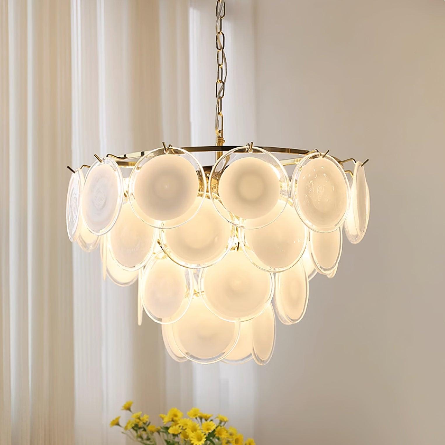 Noelia Glass Chandelier - Neutralighting
