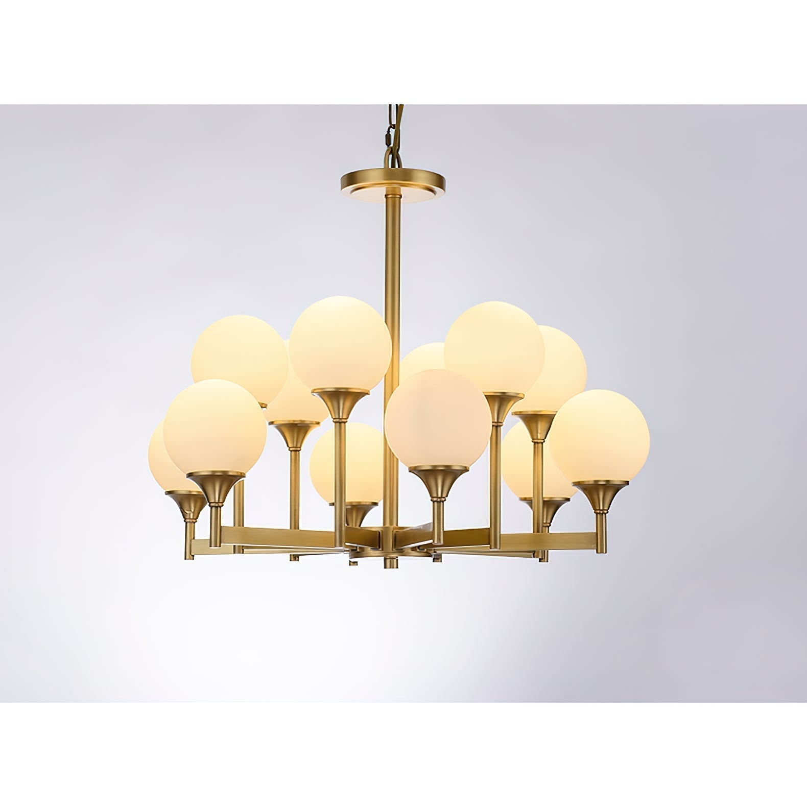 Himinuvyh Glas Vintage Industrial Kronleuchter-Letslighting