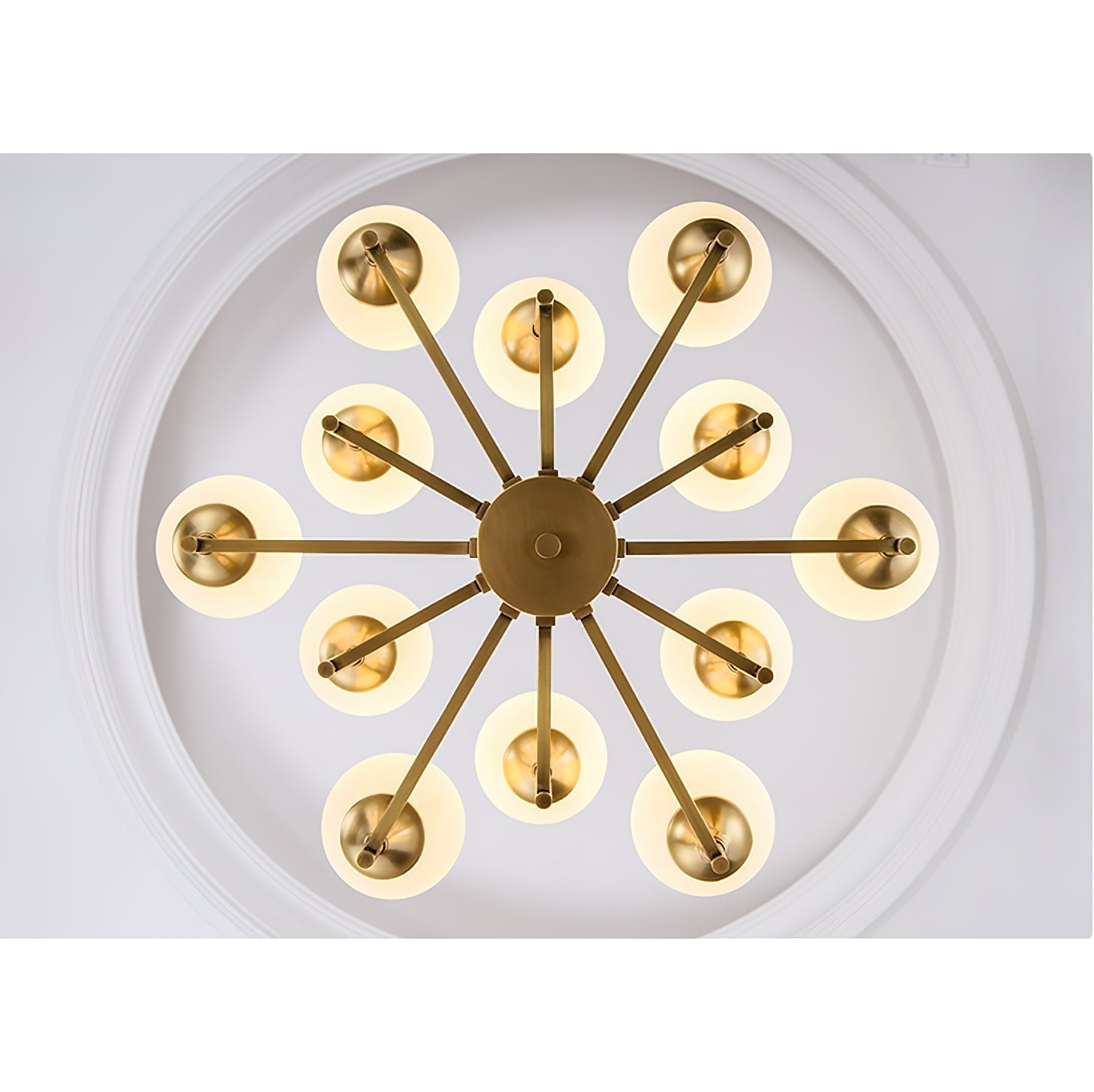 Himinuvyh Glas Vintage Industrial Kronleuchter-Letslighting