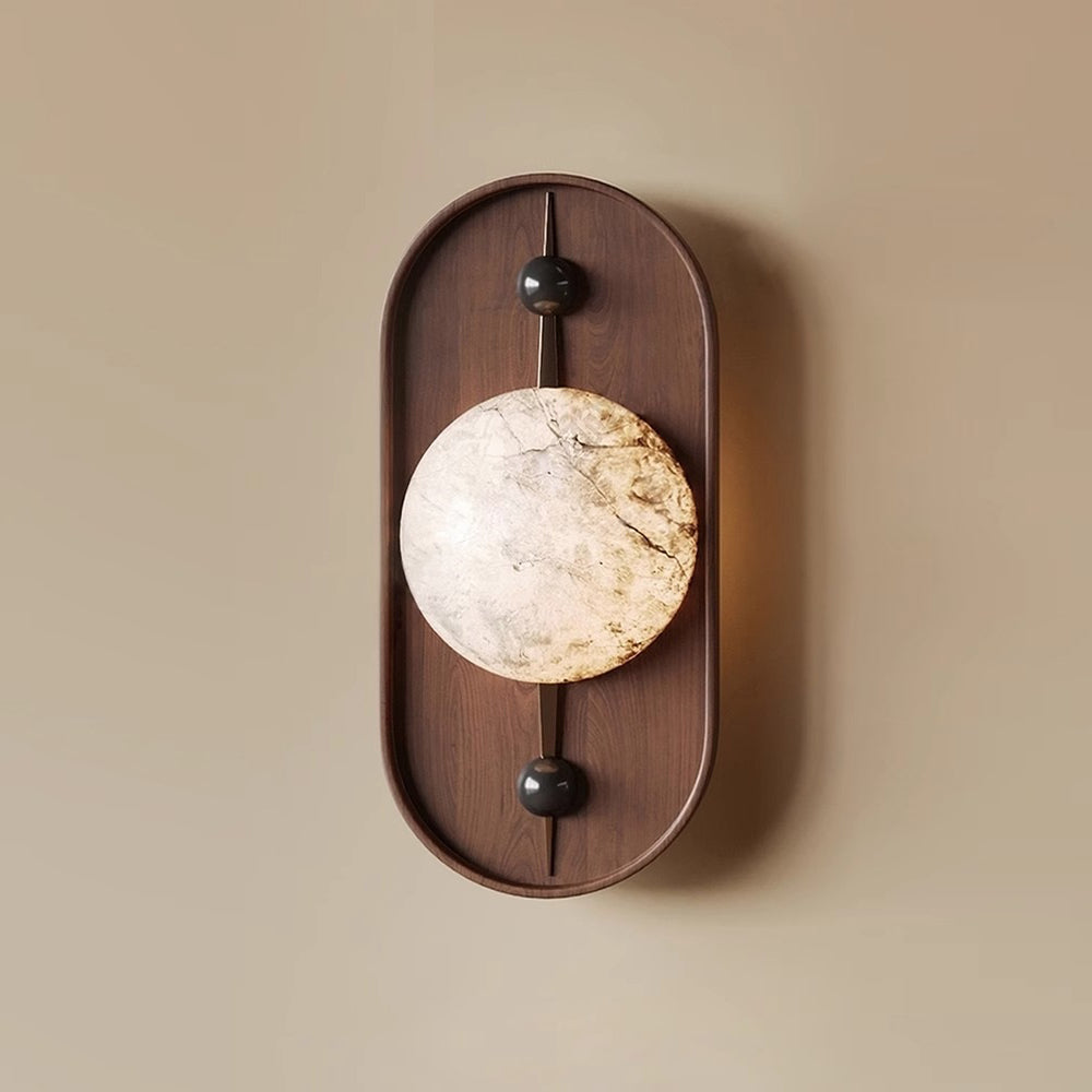 Gloruvyu Individual Creativity Metal Alabaster Wall Lamp - Letslighting