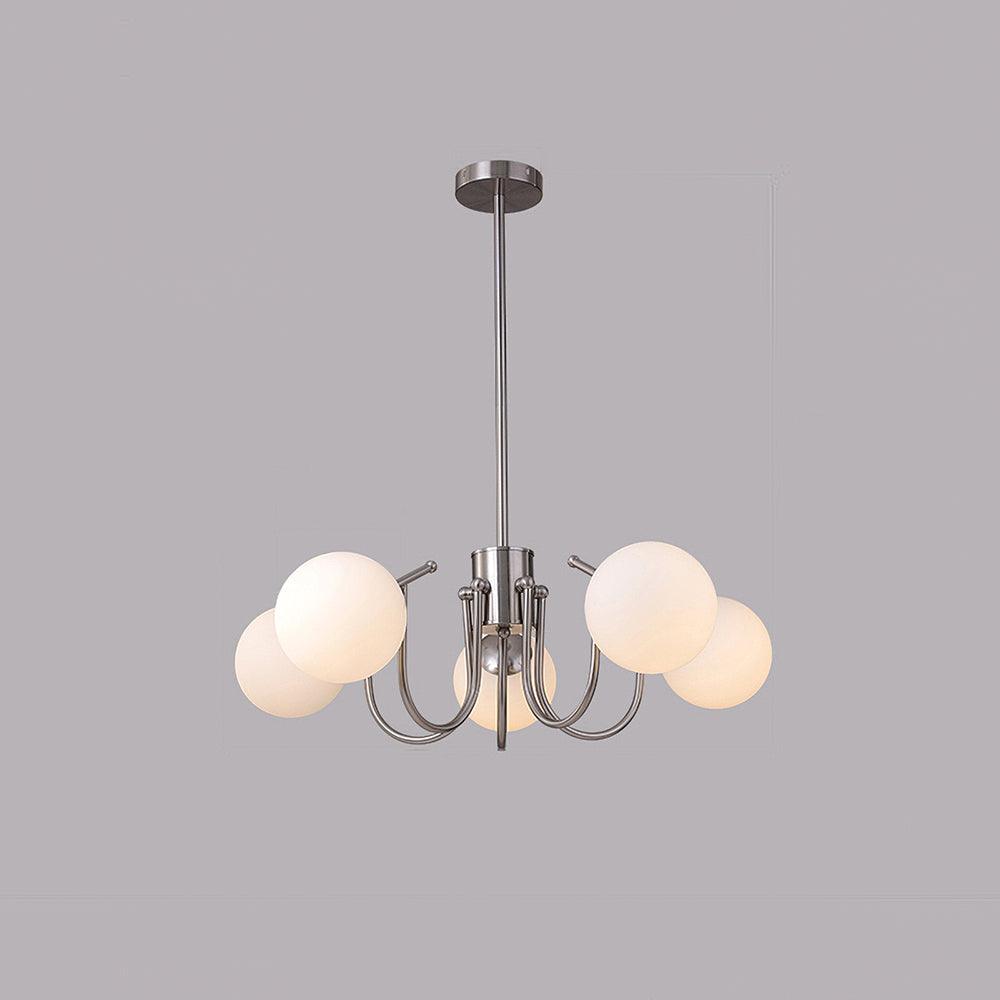 Aurora Kronleuchter Globe Chrom Modern-Letslighting