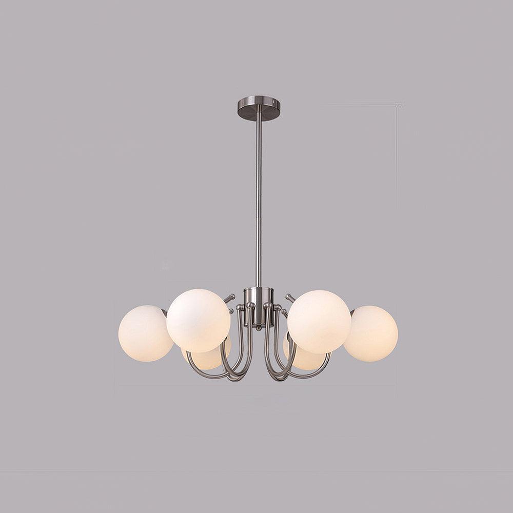 Aurora Kronleuchter Globe Chrom Modern-Letslighting