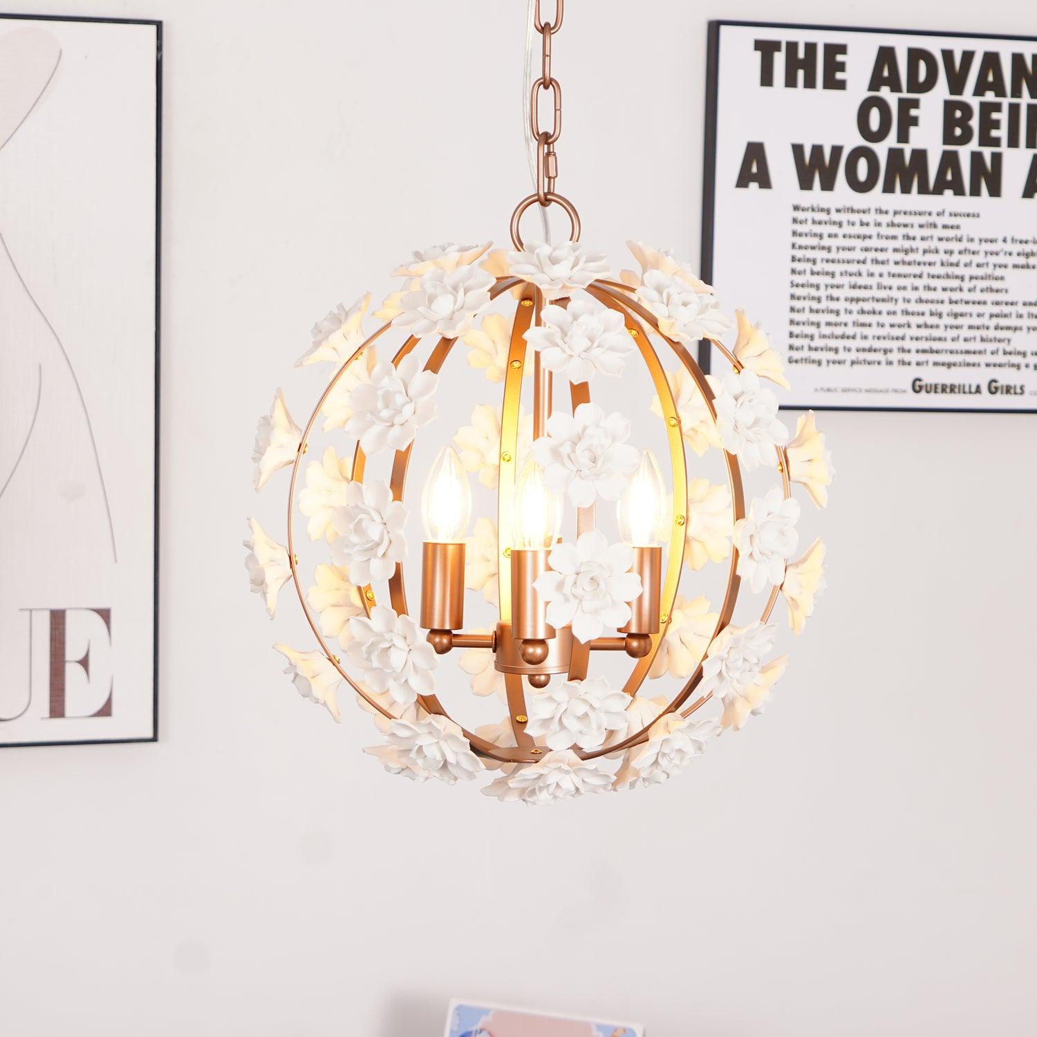 Kevin Eleganter Luxus-Kronleuchter aus Keramik-Letslighting