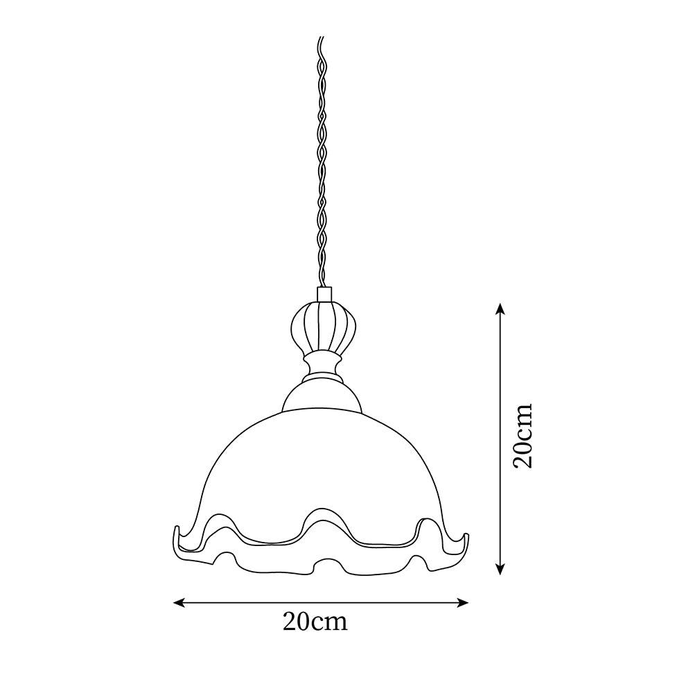Sage Moderne Pendelleuchte aus Glas-Letslighting