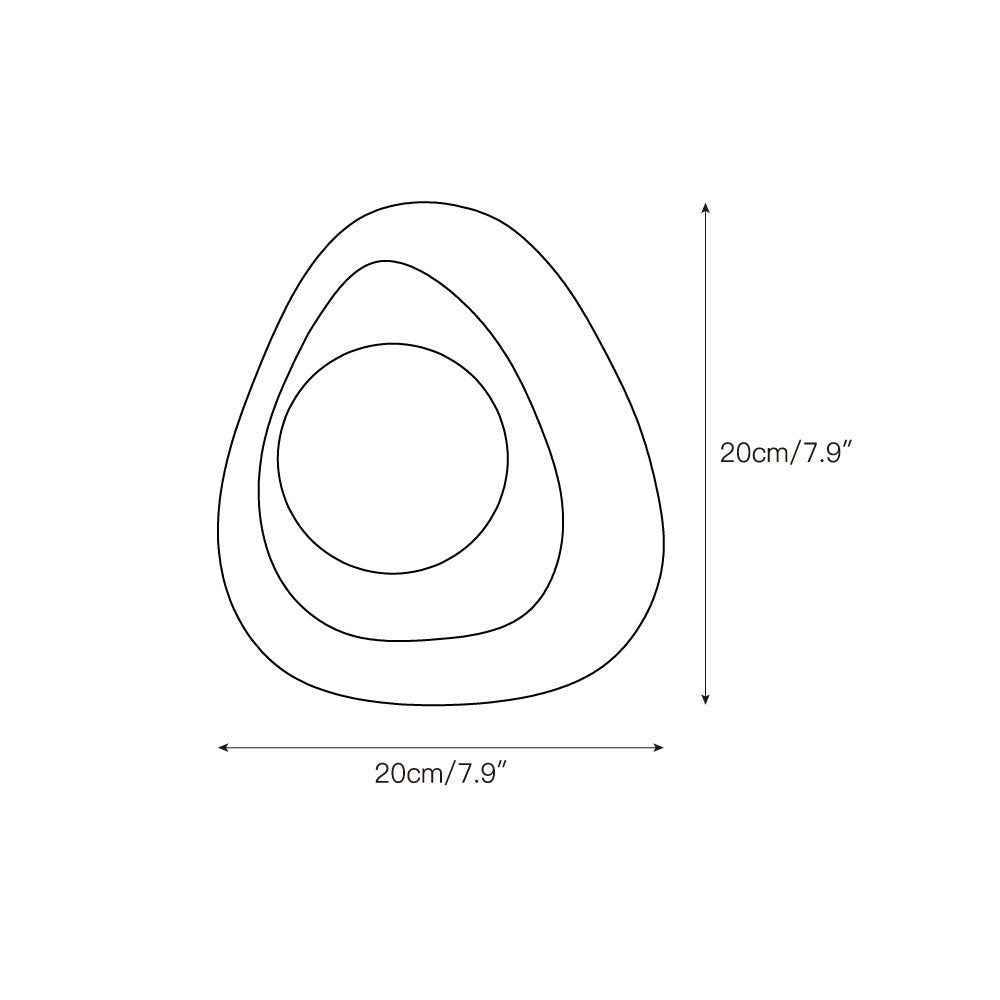 Ostruvyu Modern Minimalist Black Pearl Marble Wall Lamp - Letslighting