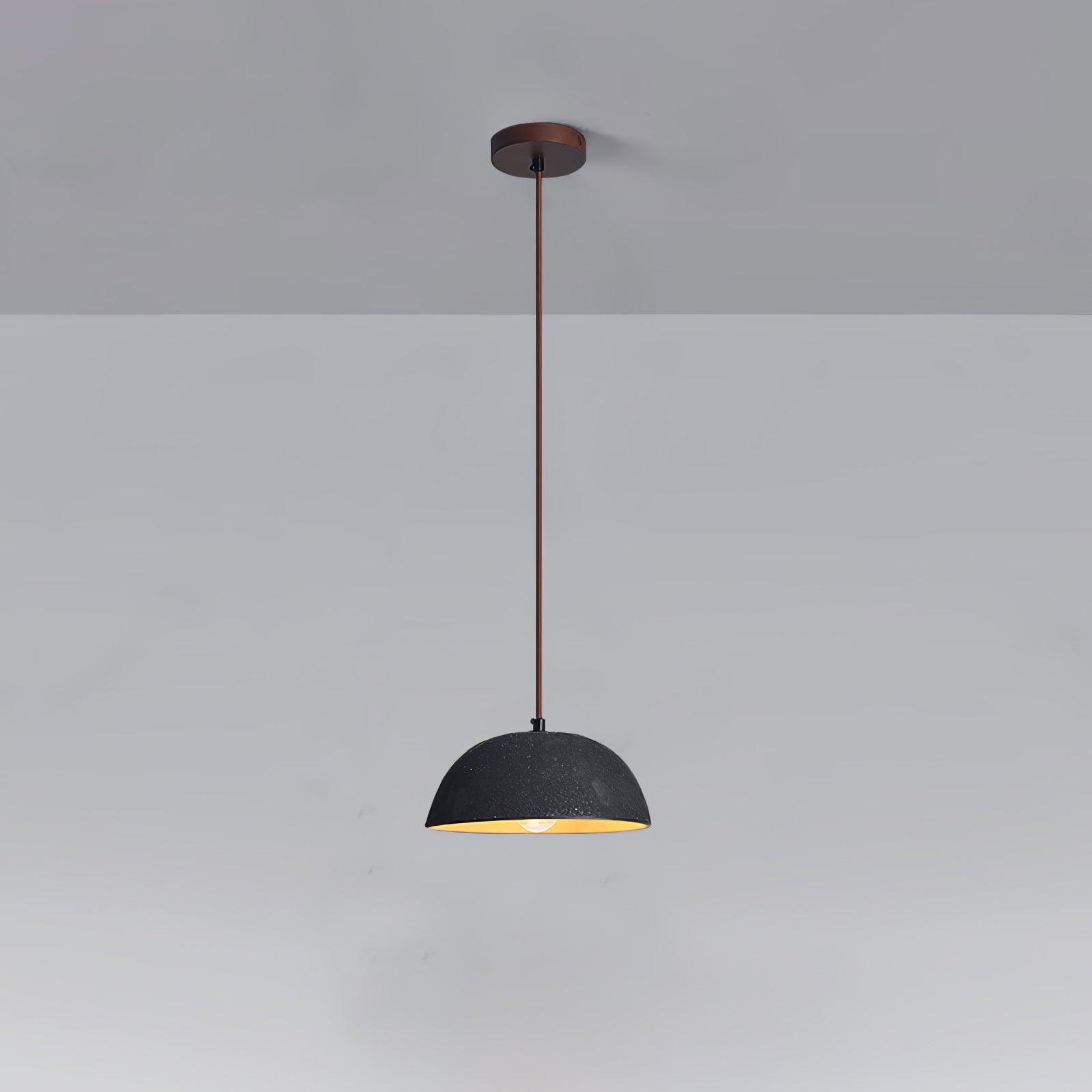 Dome Vintage Pendelleuchte aus Holz-Letslighting