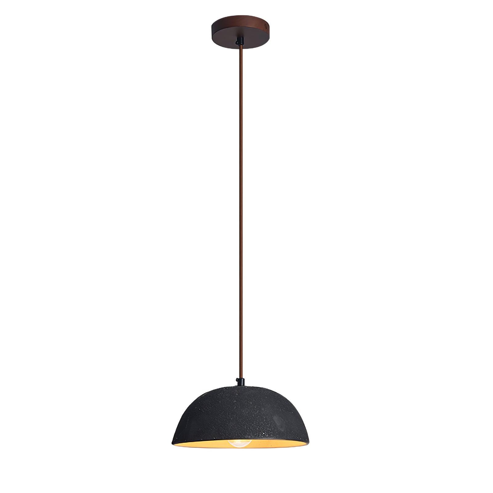 Dome Vintage Pendelleuchte aus Holz-Letslighting