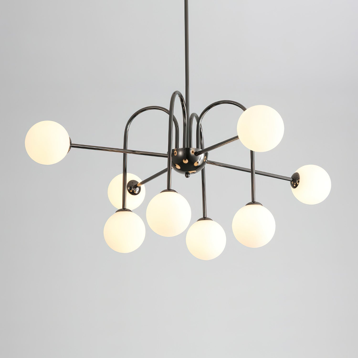 Tatum Minimalistischer Glas-Kronleuchter-Letslighting