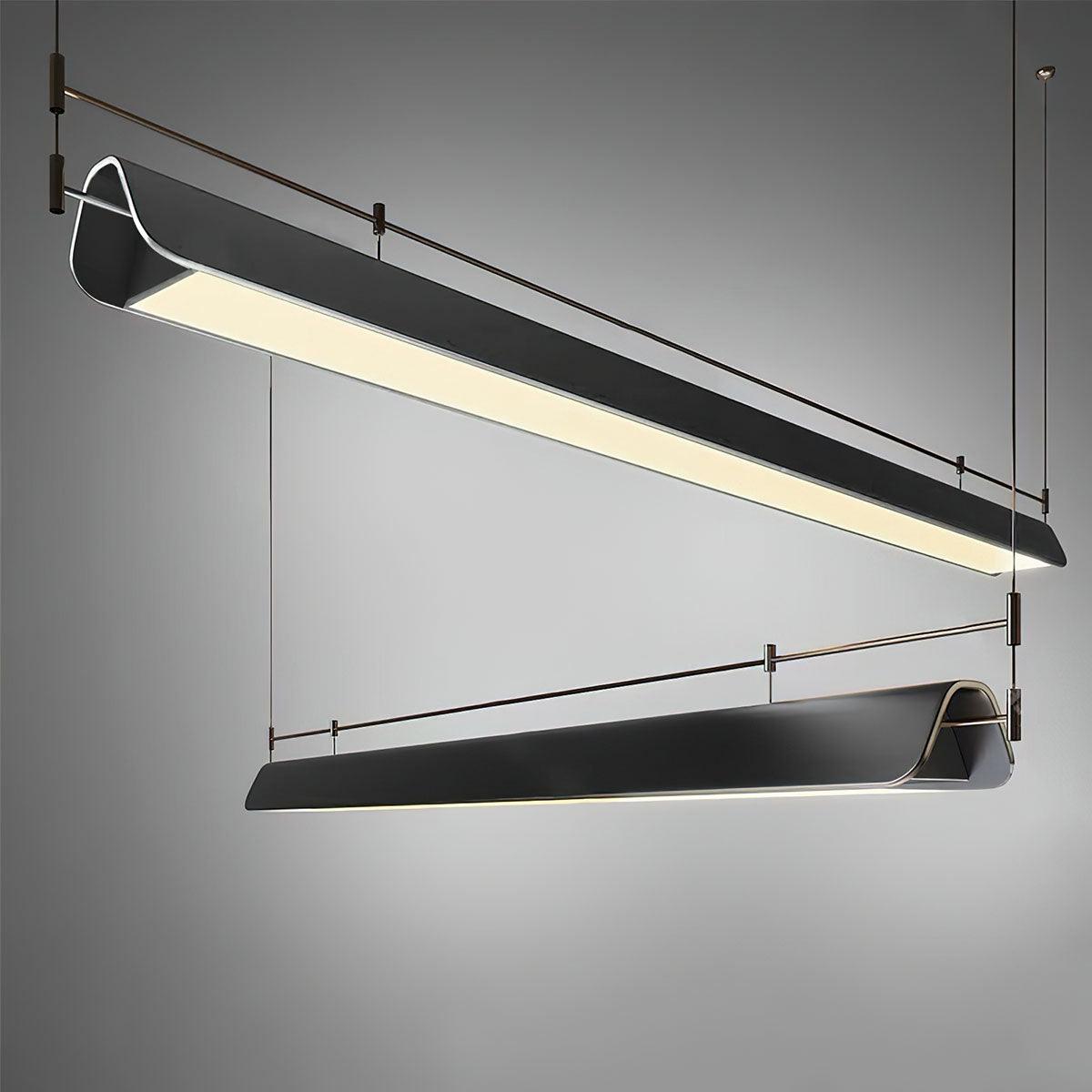 Lustra Kronleuchter Schwarz Decke LED-Letslighting