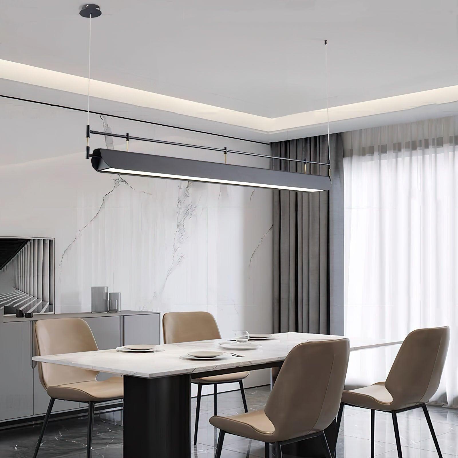 Lustra Kronleuchter Schwarz Decke LED-Letslighting