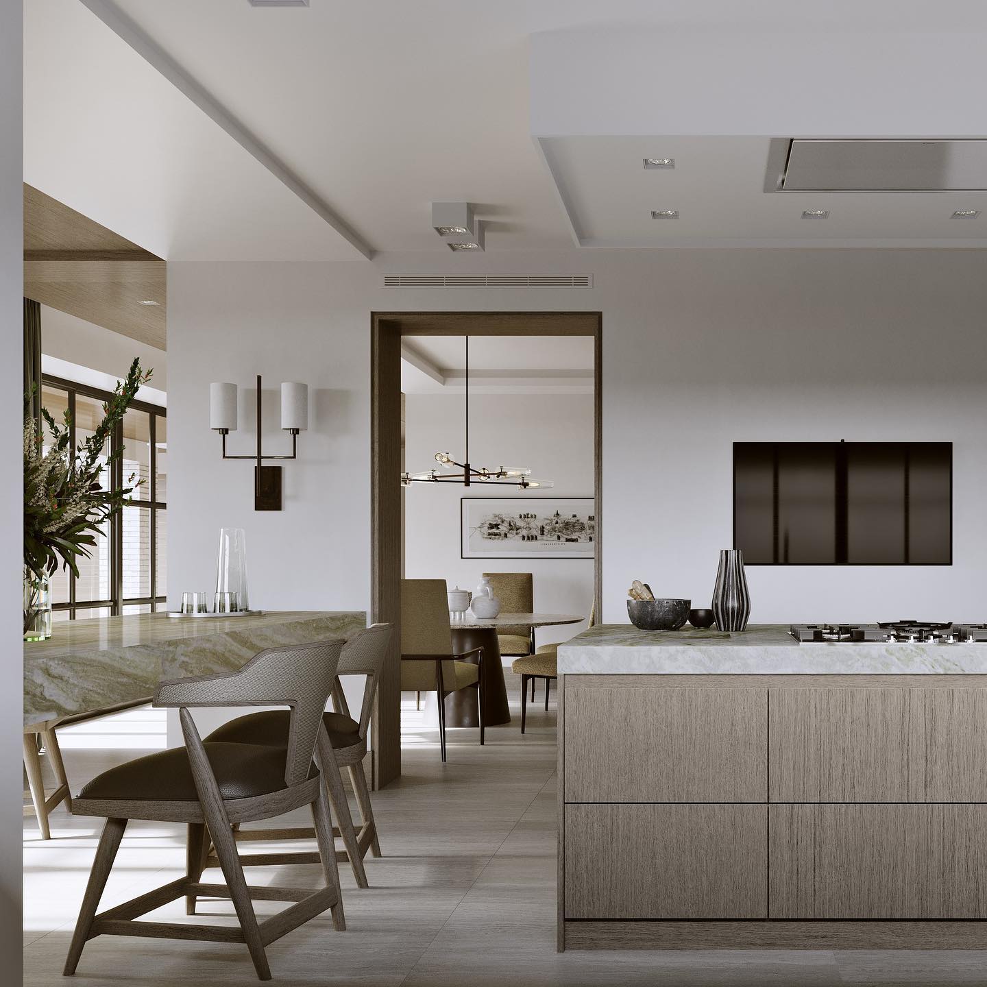 Qvistuvyj Minimalistische Wandleuchte aus Stoff-Letslighting