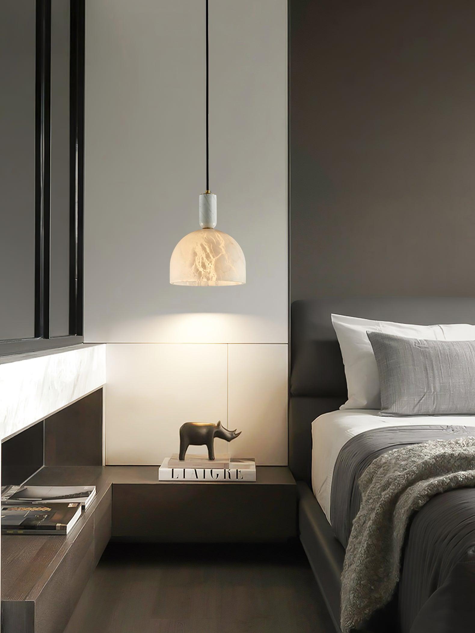 Culiror Minimalist Alabaster Pendant Light - Neutralighting