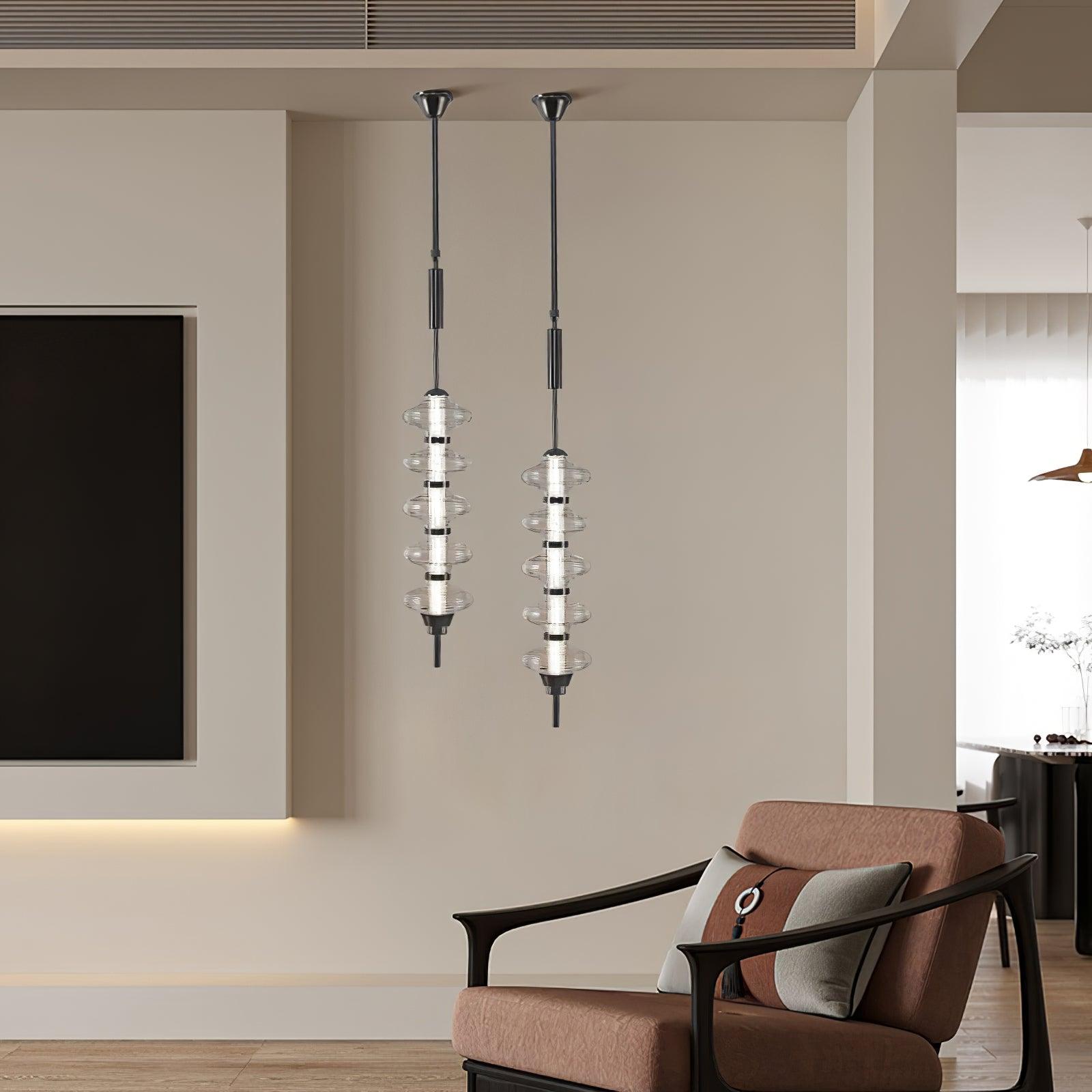 Vesperare Glas Pendelleuchte-Letslighting