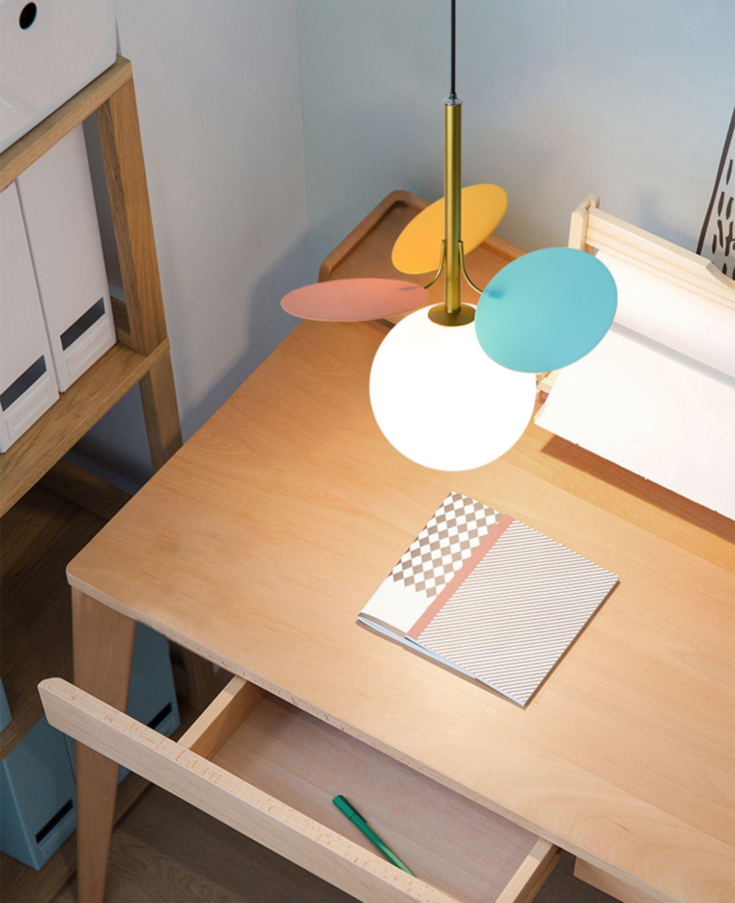 Ivphaus Glas-Pendelleuchte-Letslighting