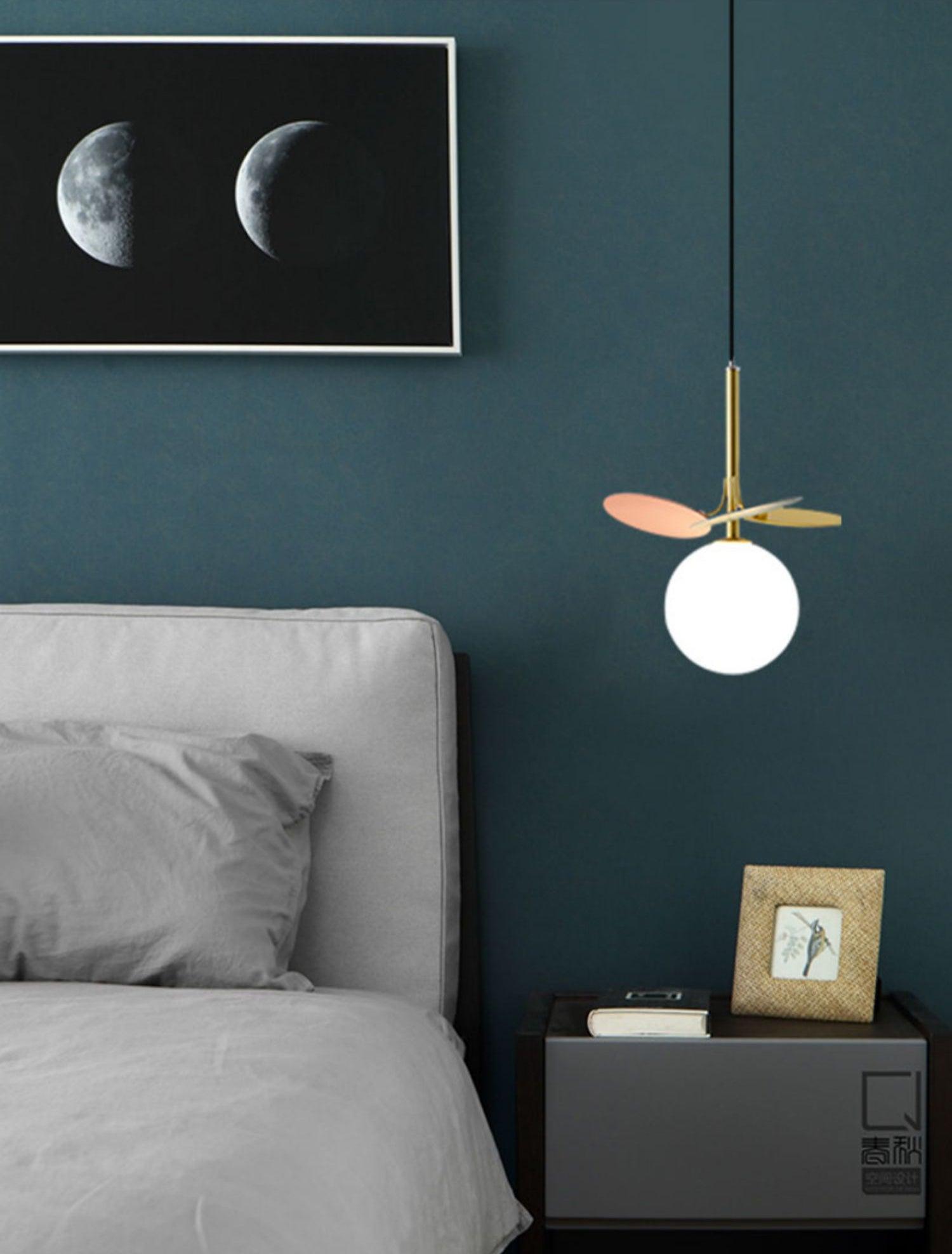 Ivphaus Glas-Pendelleuchte-Letslighting