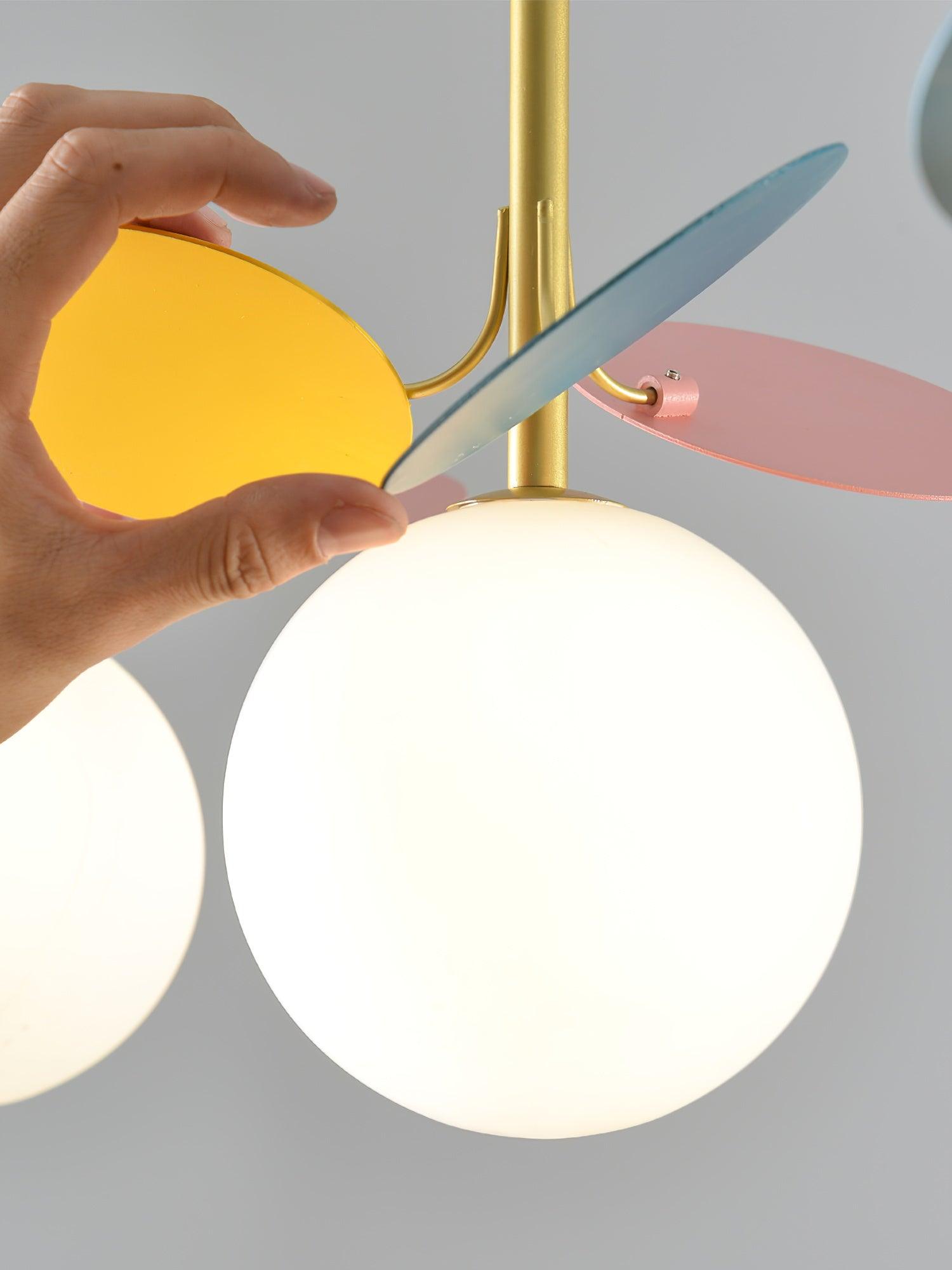Ivphaus Glas-Pendelleuchte-Letslighting